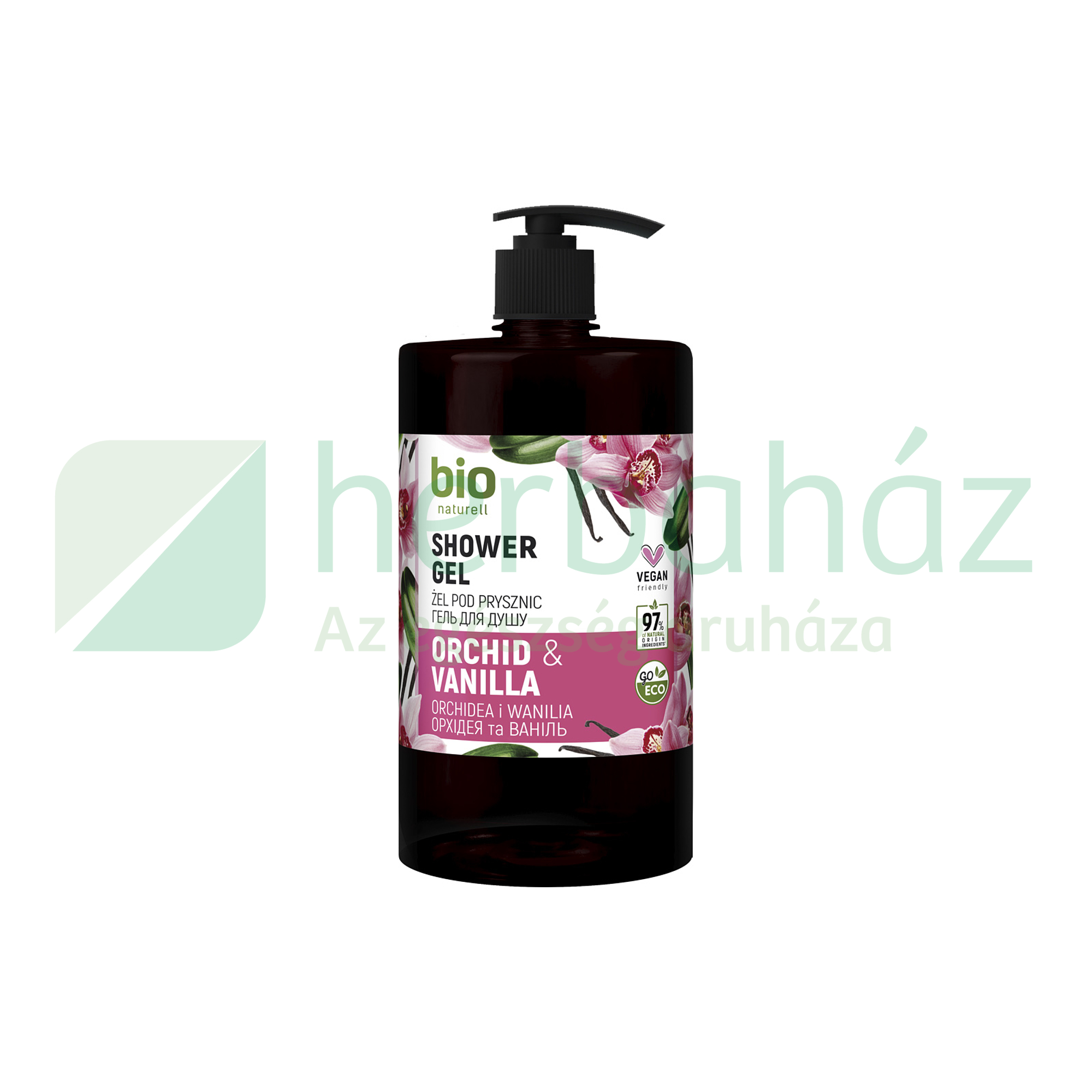 BIO NATURELL KRÉMTUSFÜRDŐ ORCHIDEA ÉS VANÍLIA ILLATÚ 946ML