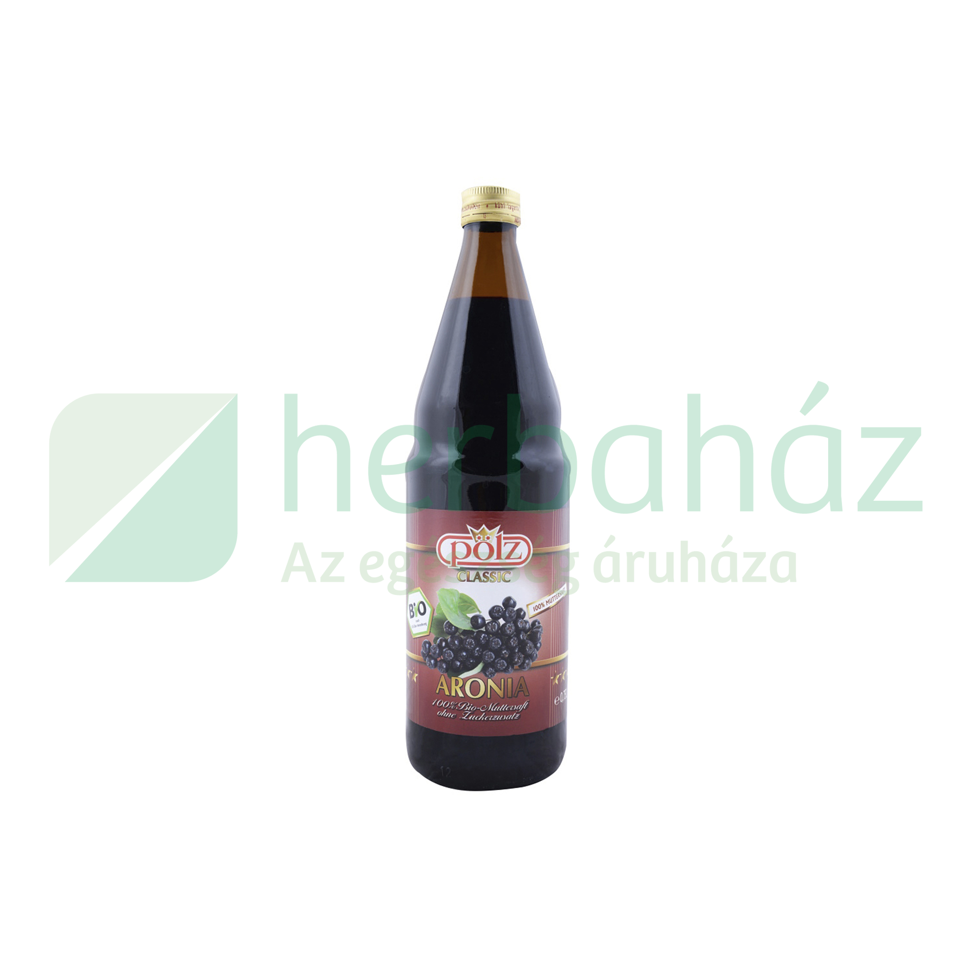 BIO PÖLZ ARÓNIALÉ 100% 750ML DRS+50FT BETÉTDÍJ