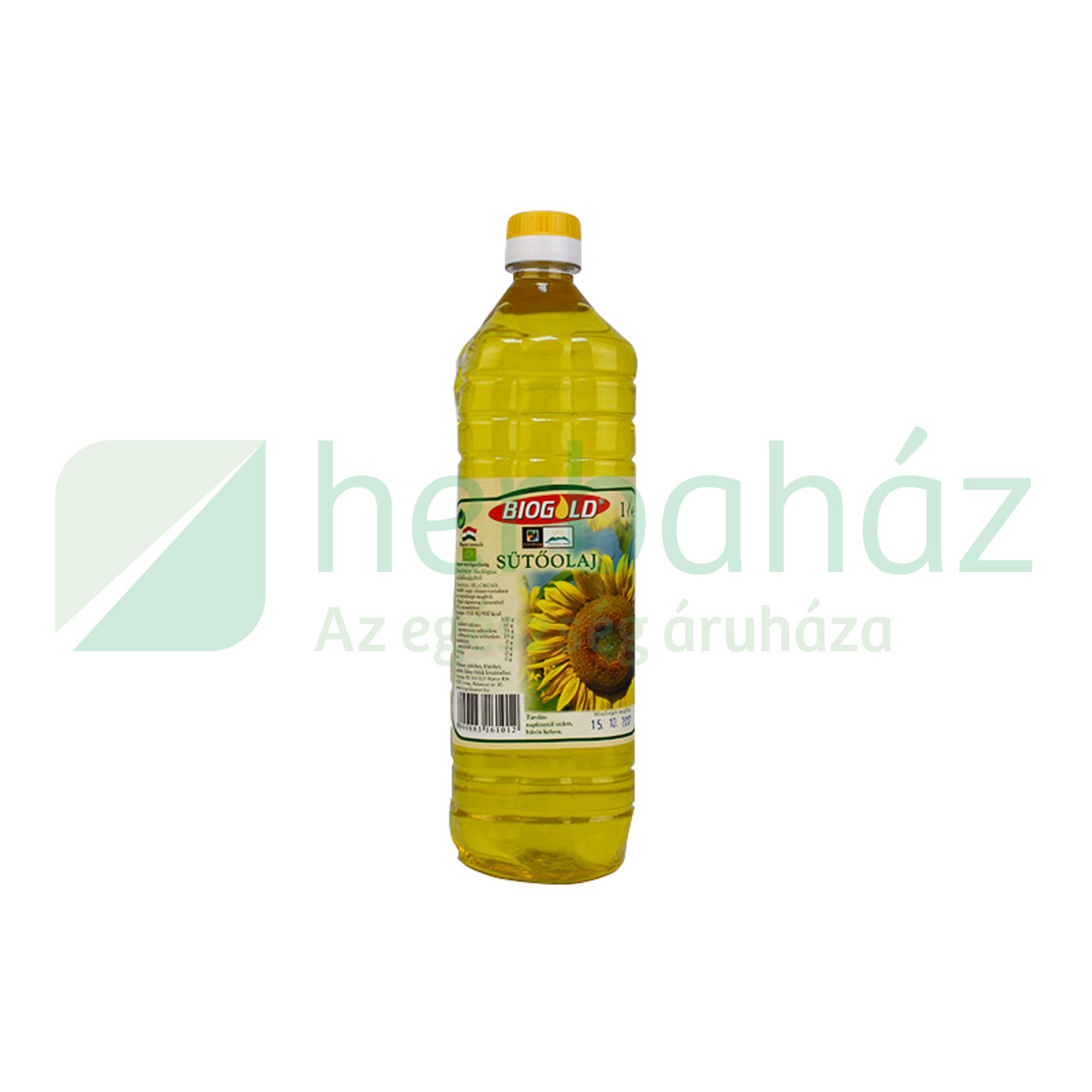 BIO BIOGOLD SÜTŐOLAJ NAPRAFORGÓ 1000ML