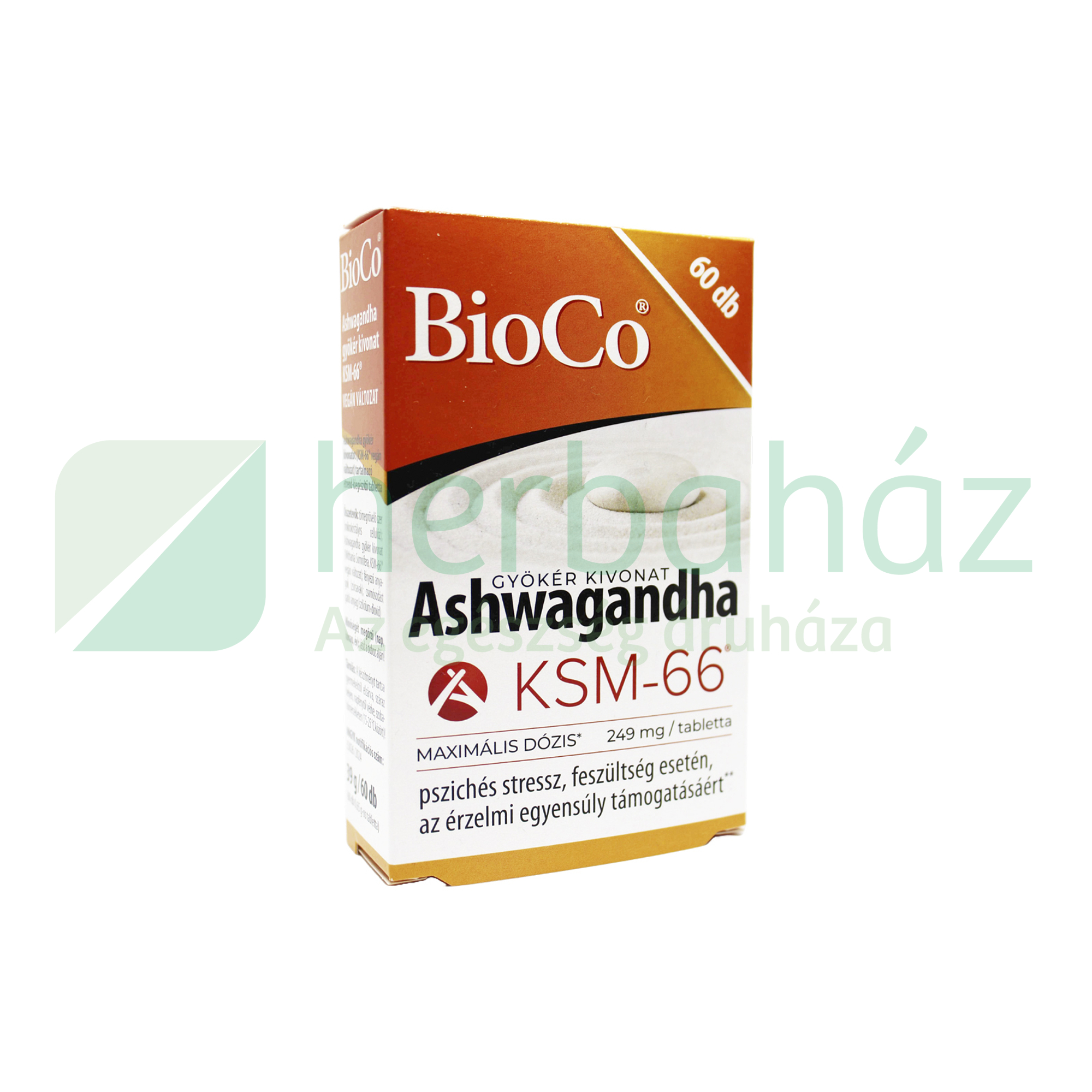 BIOCO ASHWAGANDHA KSM-66 TABLETTA 60DB