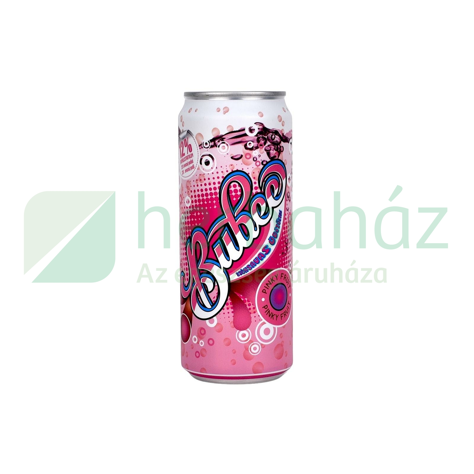 BUBEE PINKY FRUIT SZÉNSAVAS ÜDÍTŐITAL 330ML