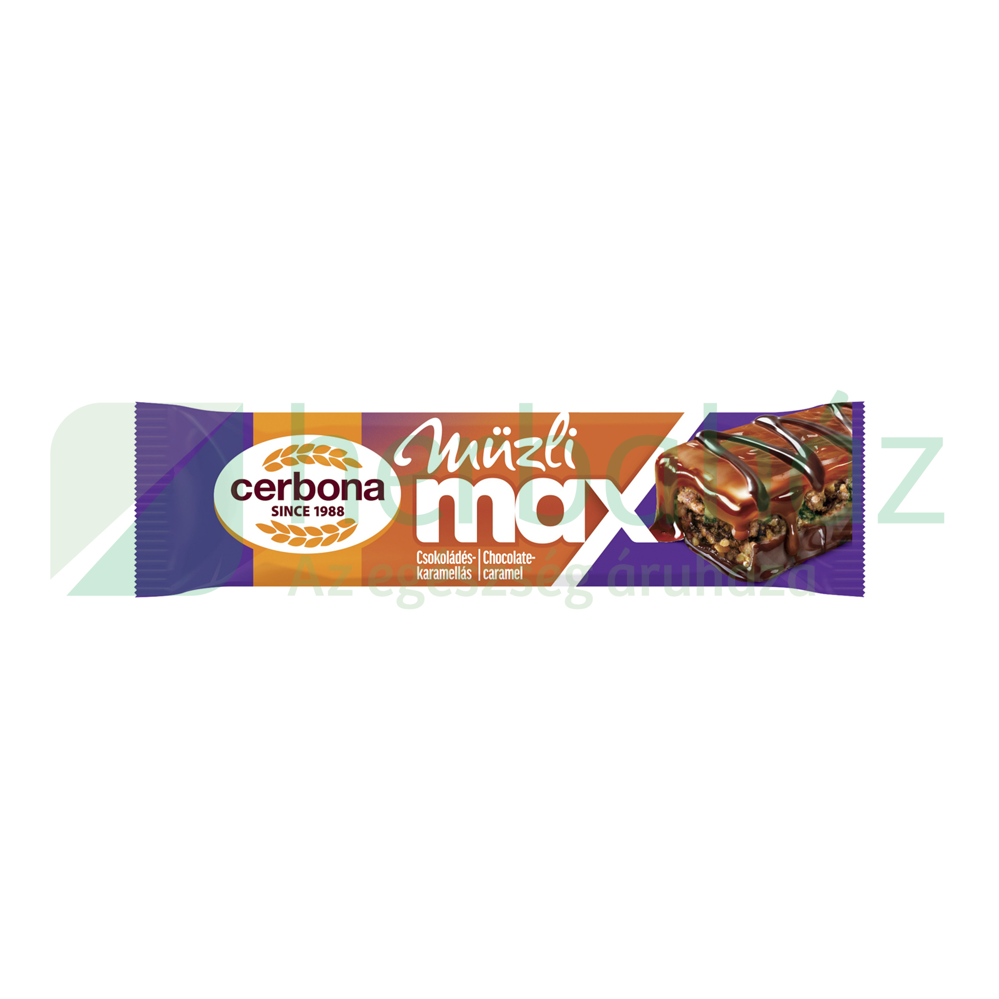 CERBONA MAX MÜZLISZELET CSOKOLÁDÉ-KARAMELL 30G