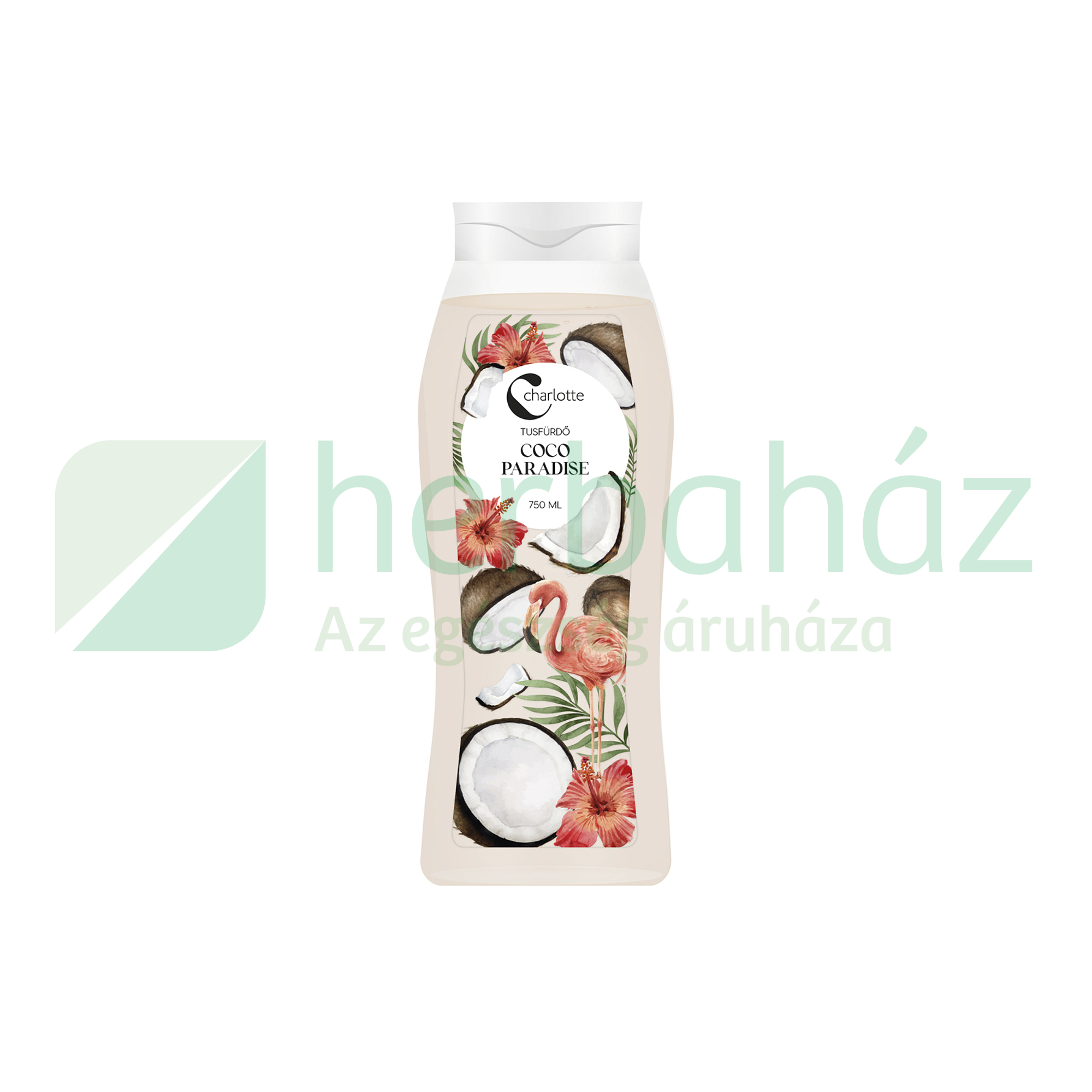 CHARLOTTE TUSFÜRDŐ COCO PARADISE 750ML