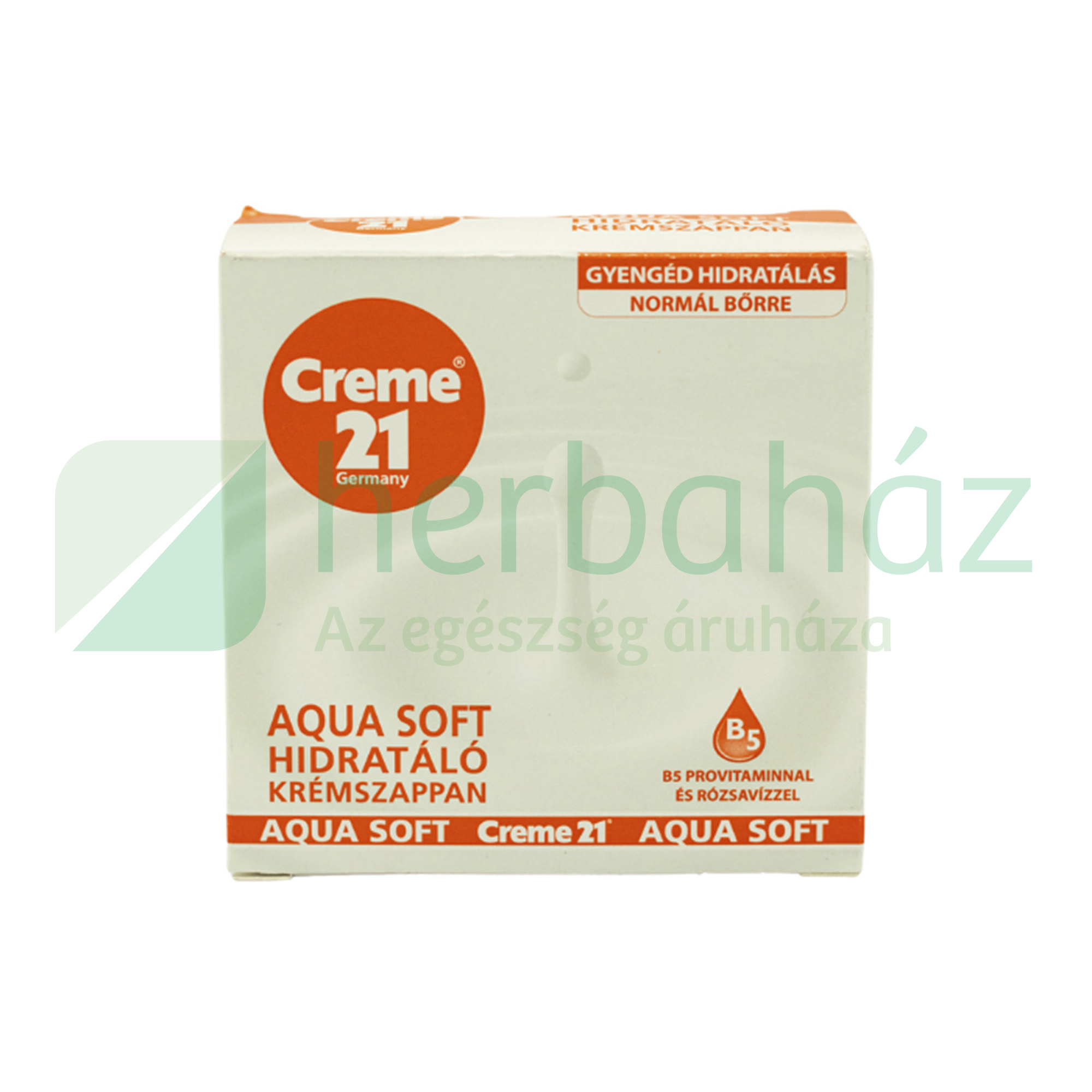 CREME 21 AQUA SOFT HIDRATÁLÓ SZAPPAN NORMÁL BŐRRE 125G