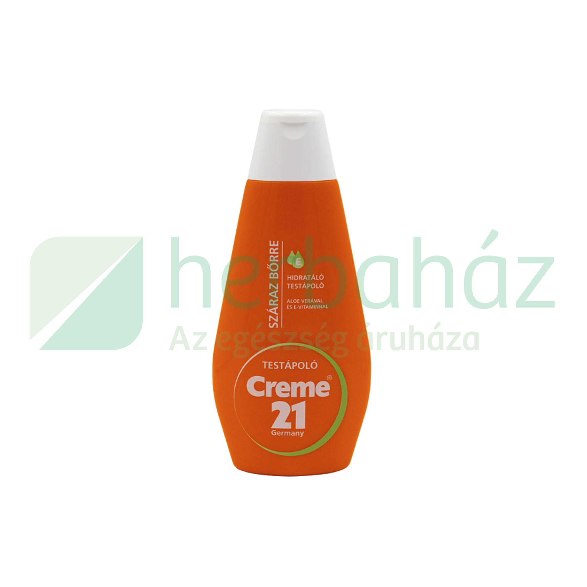 CREME 21 HIDRATÁLÓ TESTÁPOLÓ SZÁRAZ BŐRRE ALOE VERÁVAL ÉS E VITAMINNAL 400ML