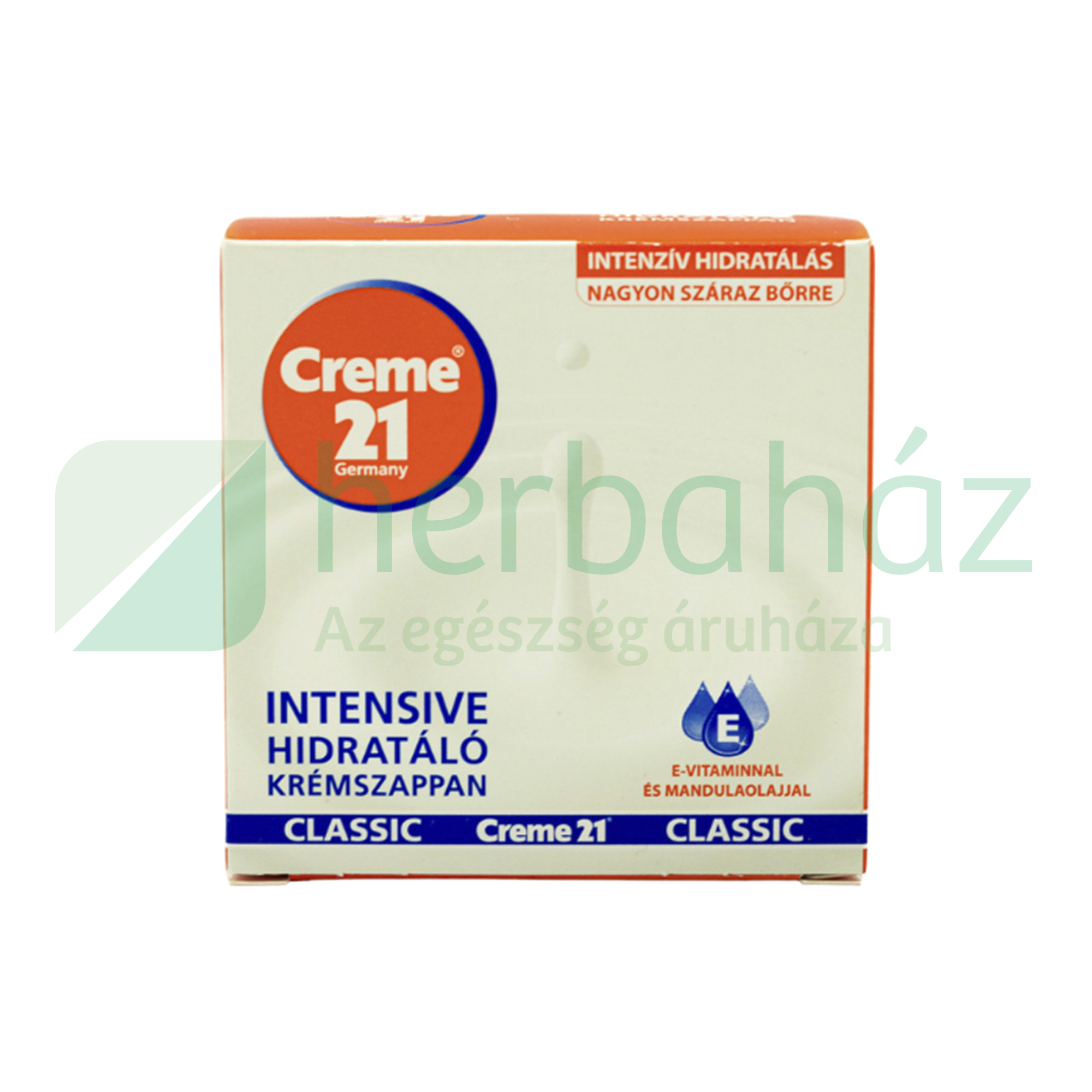 CREME 21 INTENZÍV HIDRATÁLÓ SZAPPAN NAGYON SZÁRAZ BŐRRE 125G