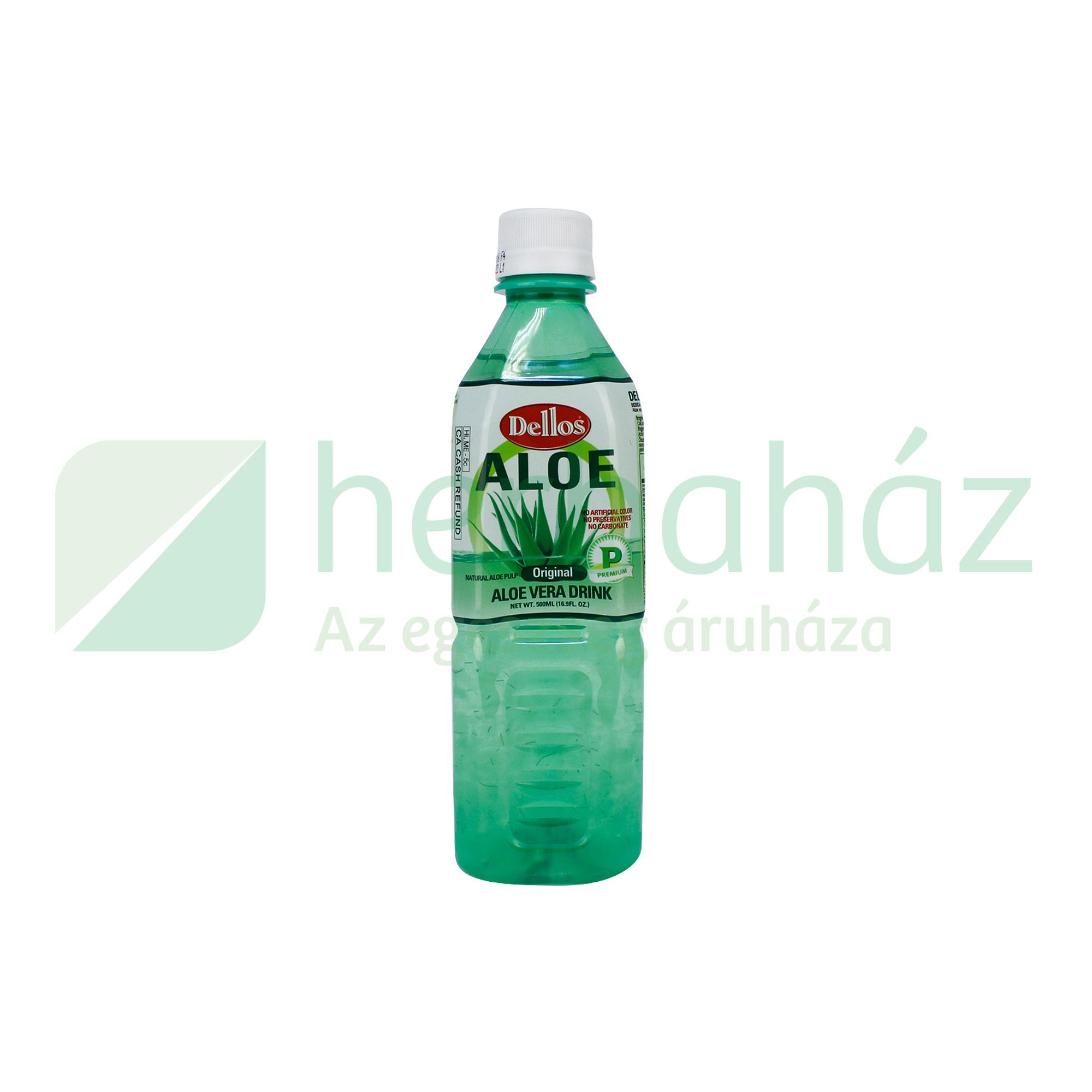 DELLOS ALOE VERA ÜDÍTŐITAL NATÚR 500ML