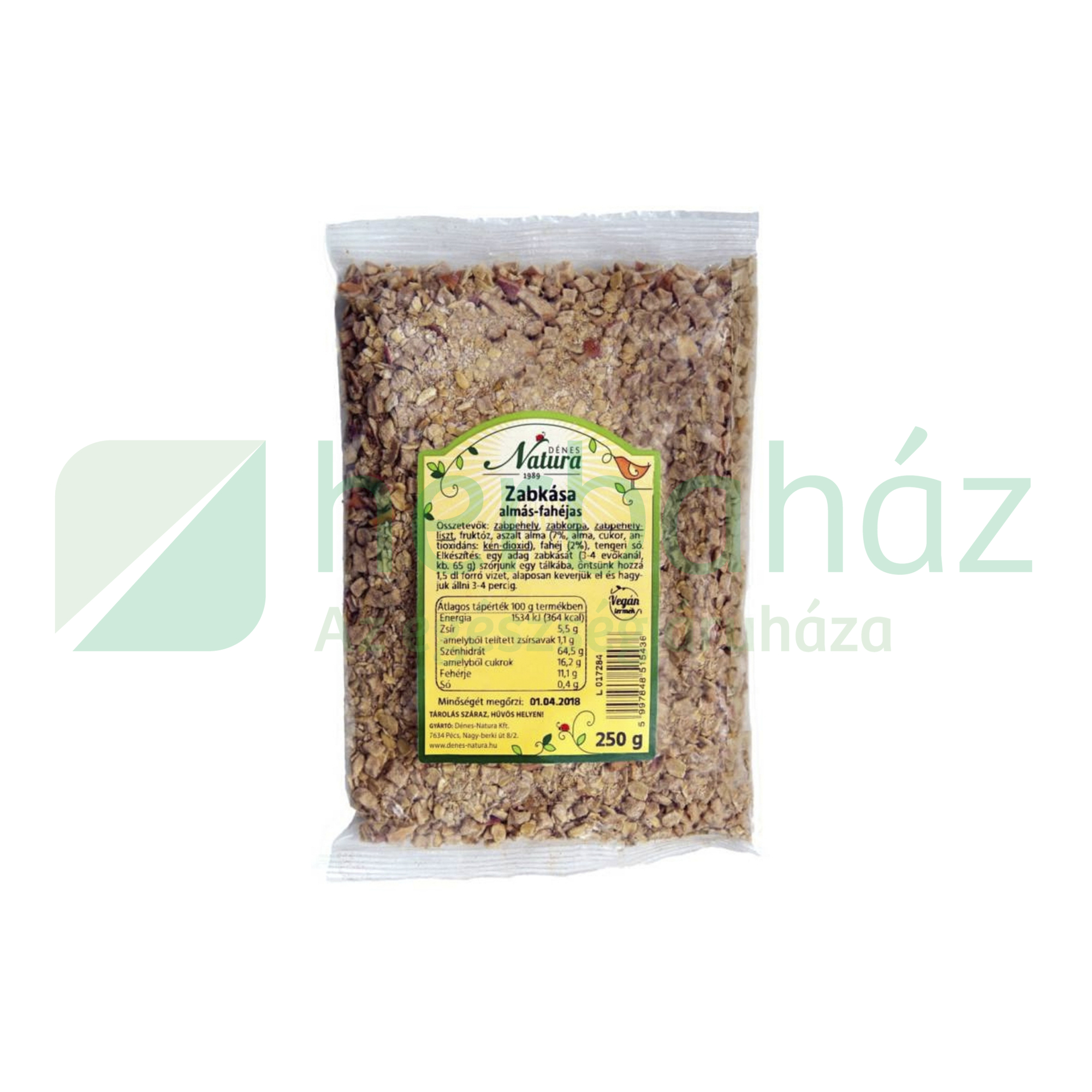 DÉNES NATURA ZABKÁSA ALMÁS-FAHÉJAS 250G