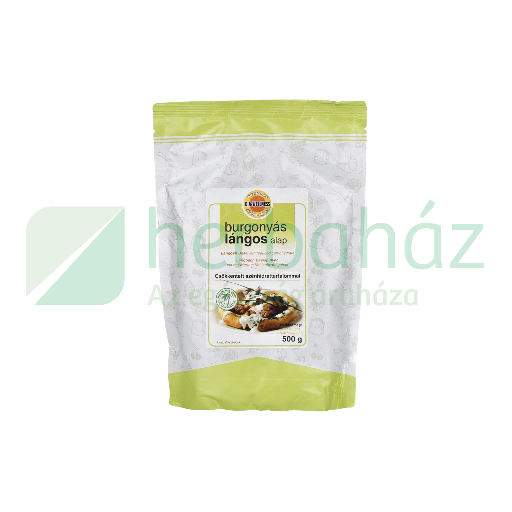 DIA-WELLNESS BURGONYÁS LÁNGOS ALAP 500G