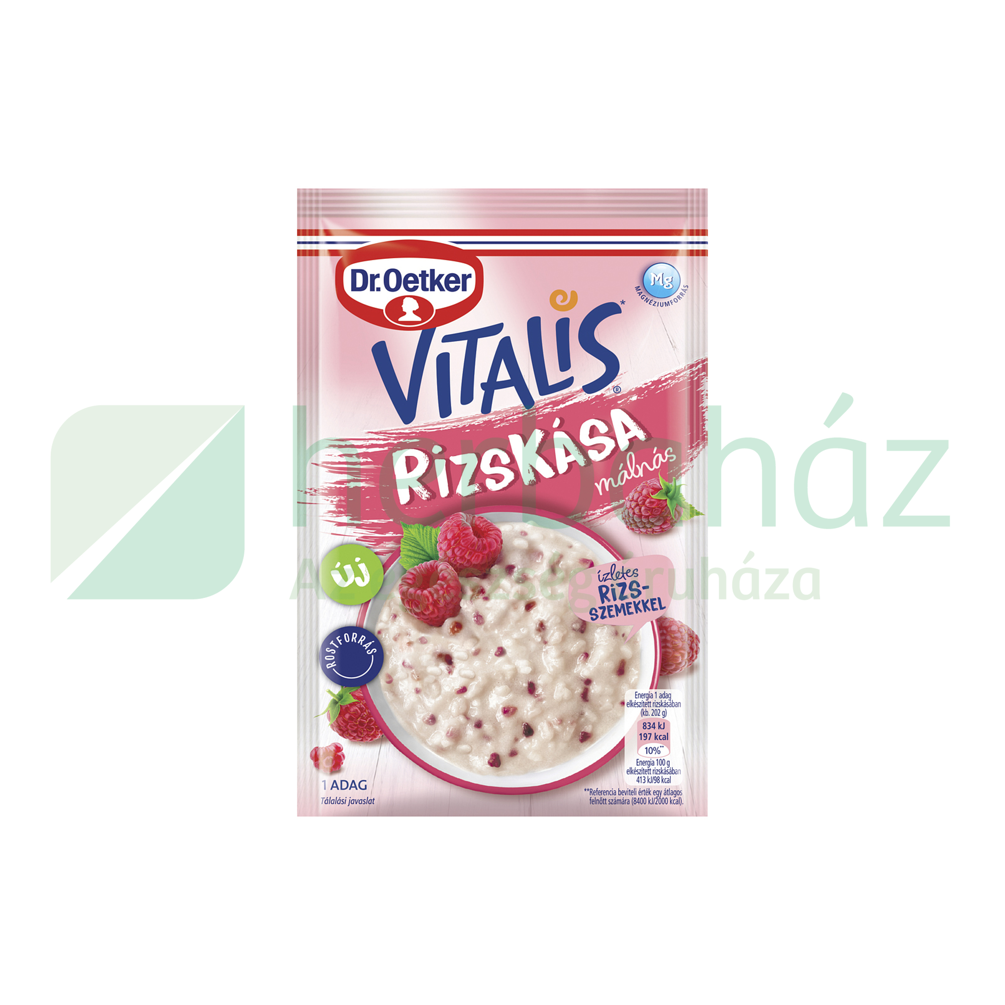 DR.OETKER GLUTÉNMENTES VITALIS RIZSKÁSA MÁLNÁS 52G