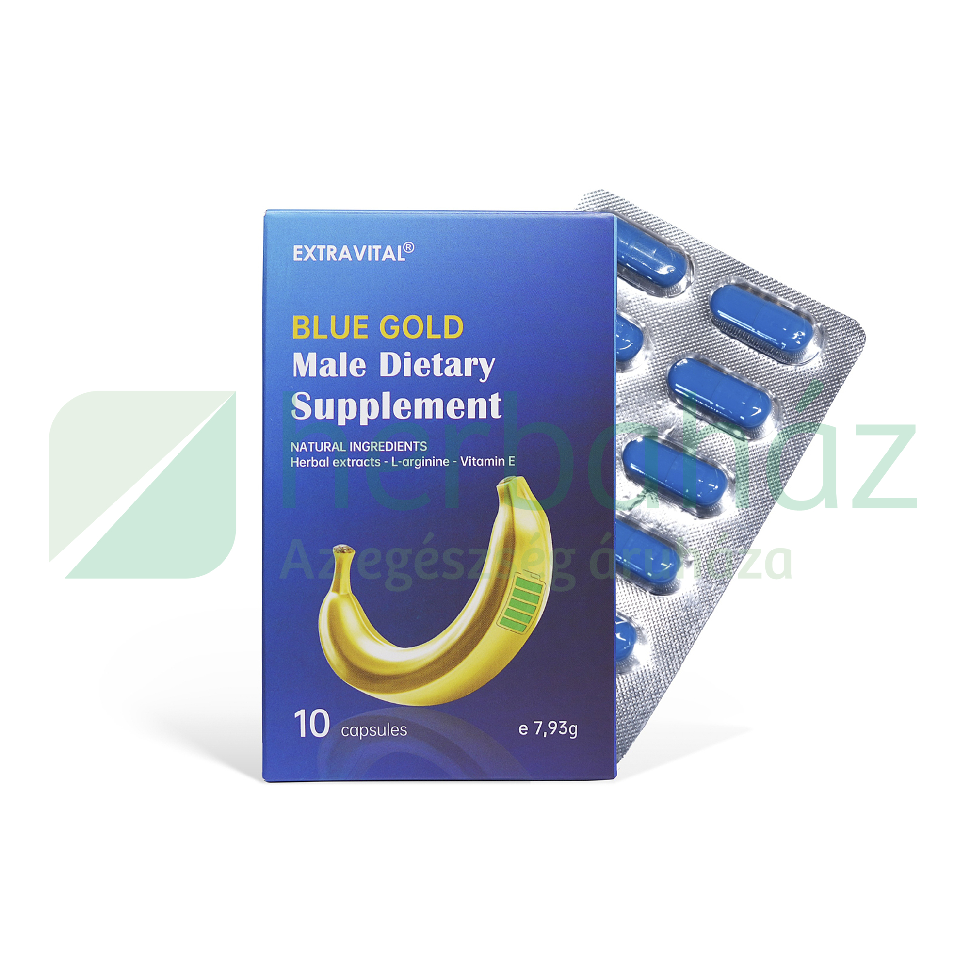 EXTRAVITAL BLUE GOLD FÉRFI VITAMIN 10DB