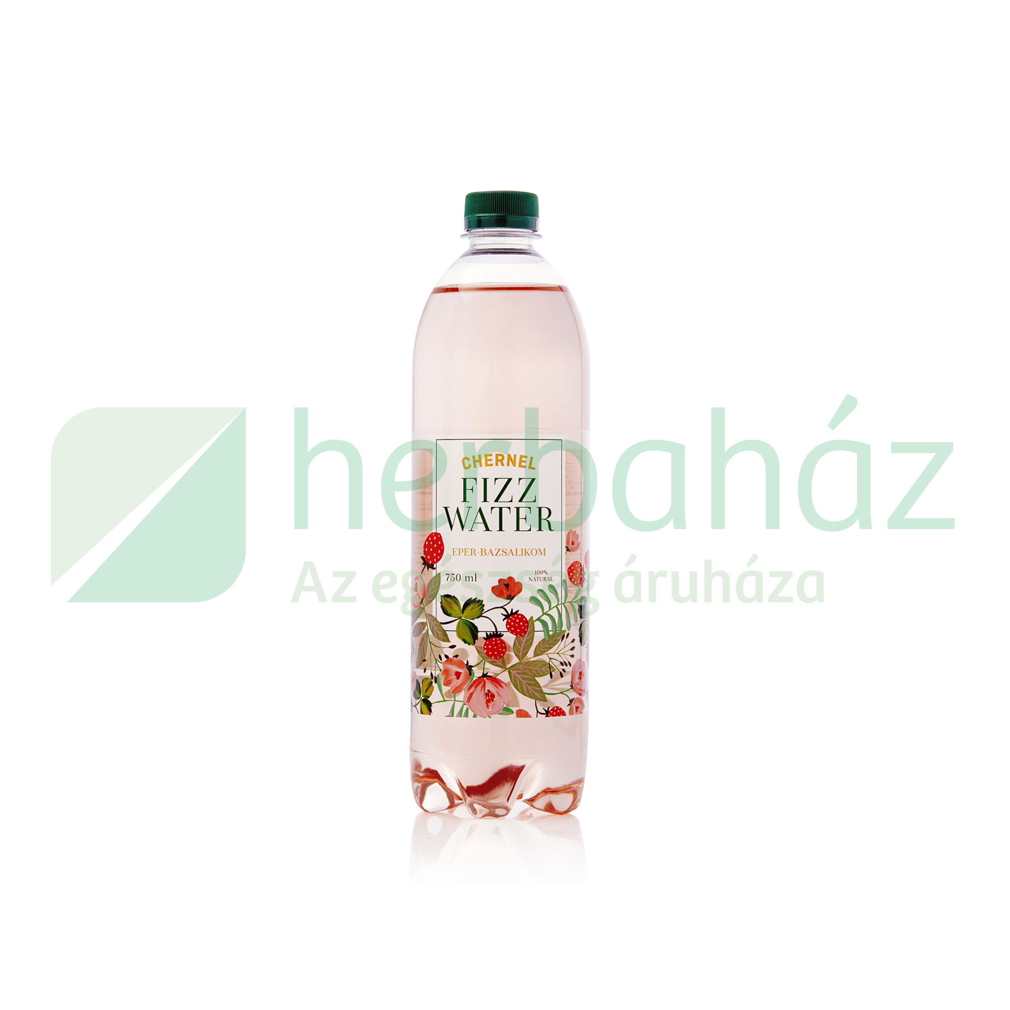 FIZZ WATER EPER-BAZSALIKOM ÍZŰ ENYHÉN SZÉNSAVAS ÜDÍTŐITAL 750ML DRS+50FT BETÉTDÍJ