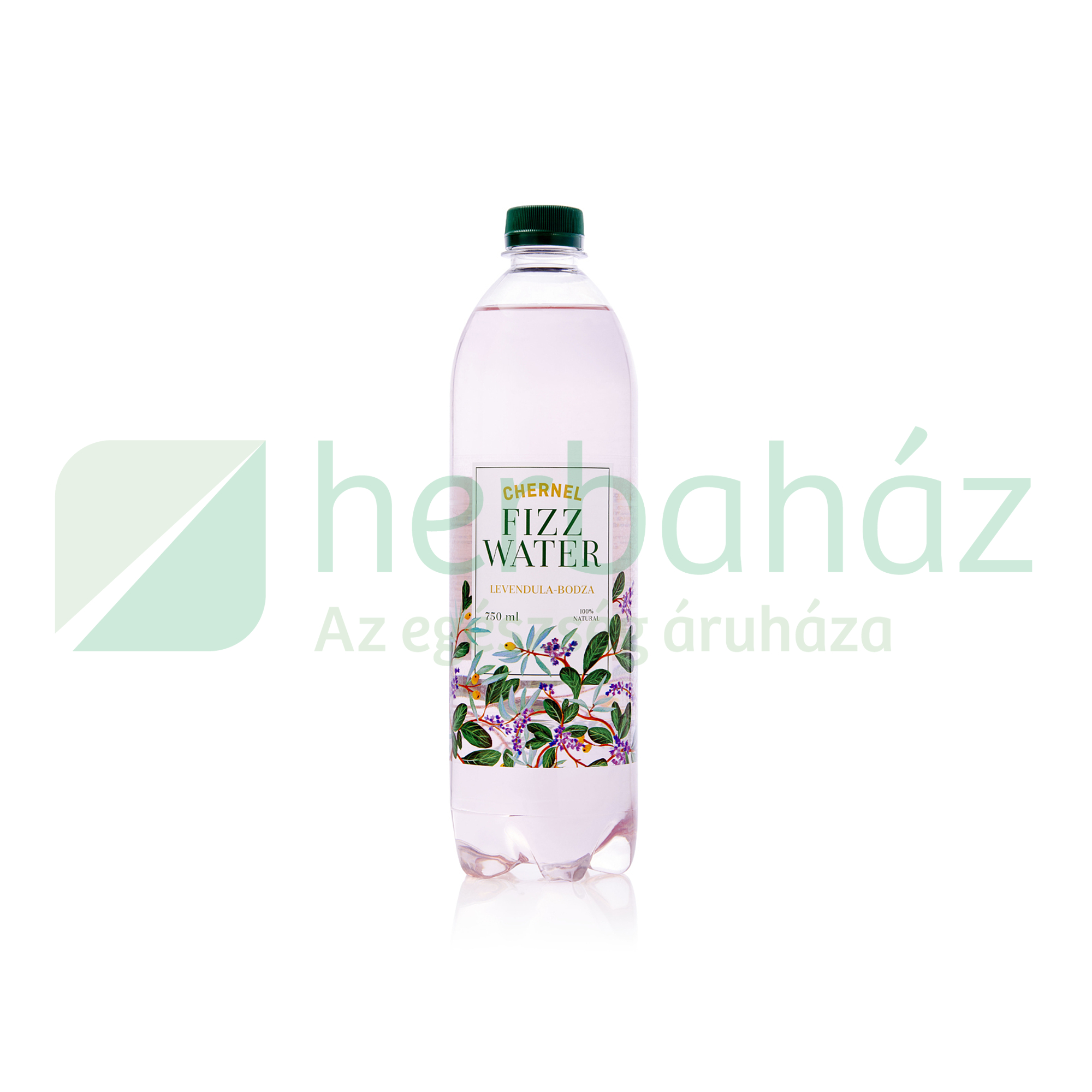 FIZZ WATER LEVENDULA-BODZA ÍZŰ ENYHÉN SZÉNSAVAS ÜDÍTŐITAL 750ML DRS+50FT BETÉTDÍJ