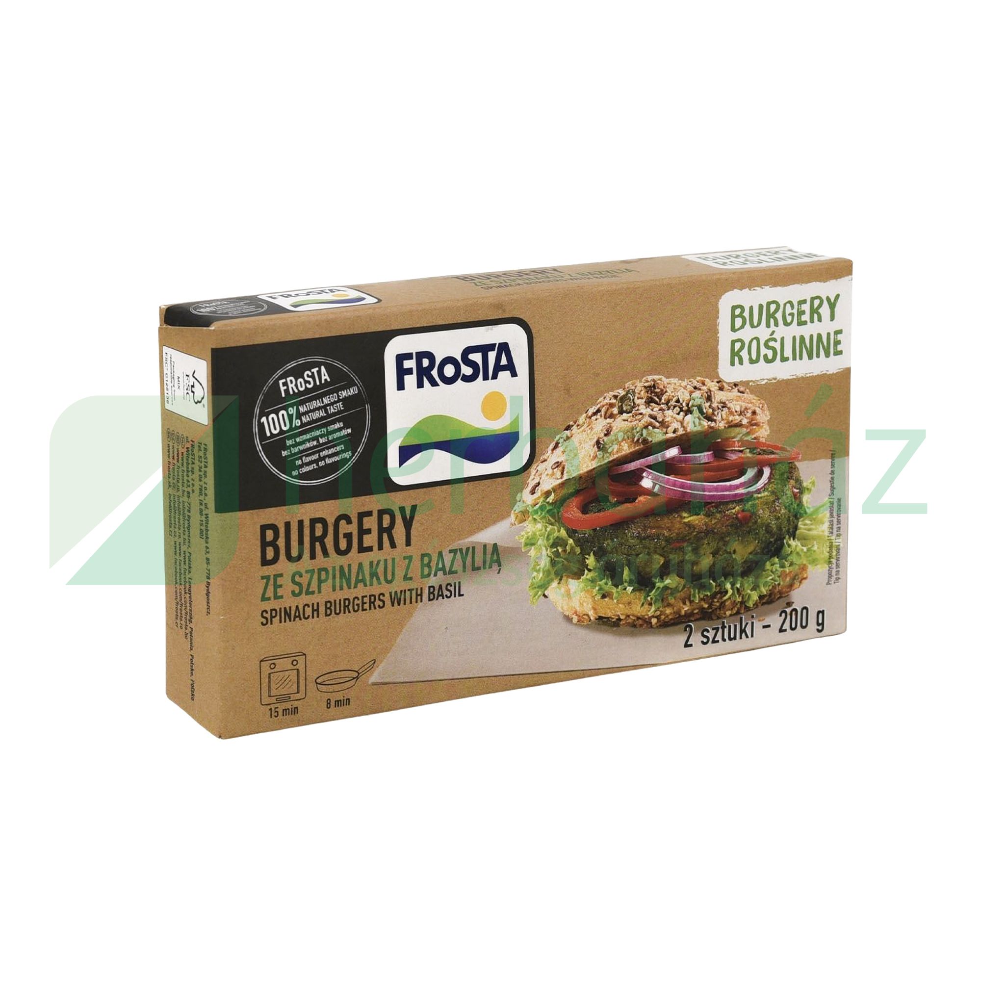 FROSTA SPENÓTOS BURGER VEGÁN FAGYASZTOTT 200G [F]