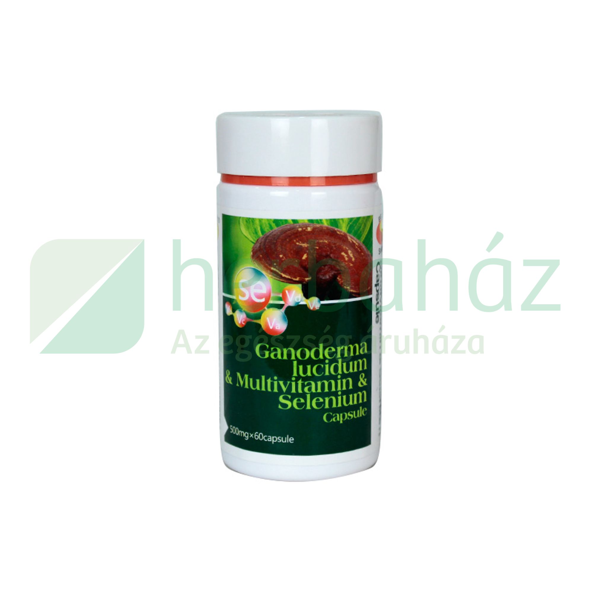 GANODERMA+MULTIVITAMIN+SZELÉN KAPSZULA 60DB