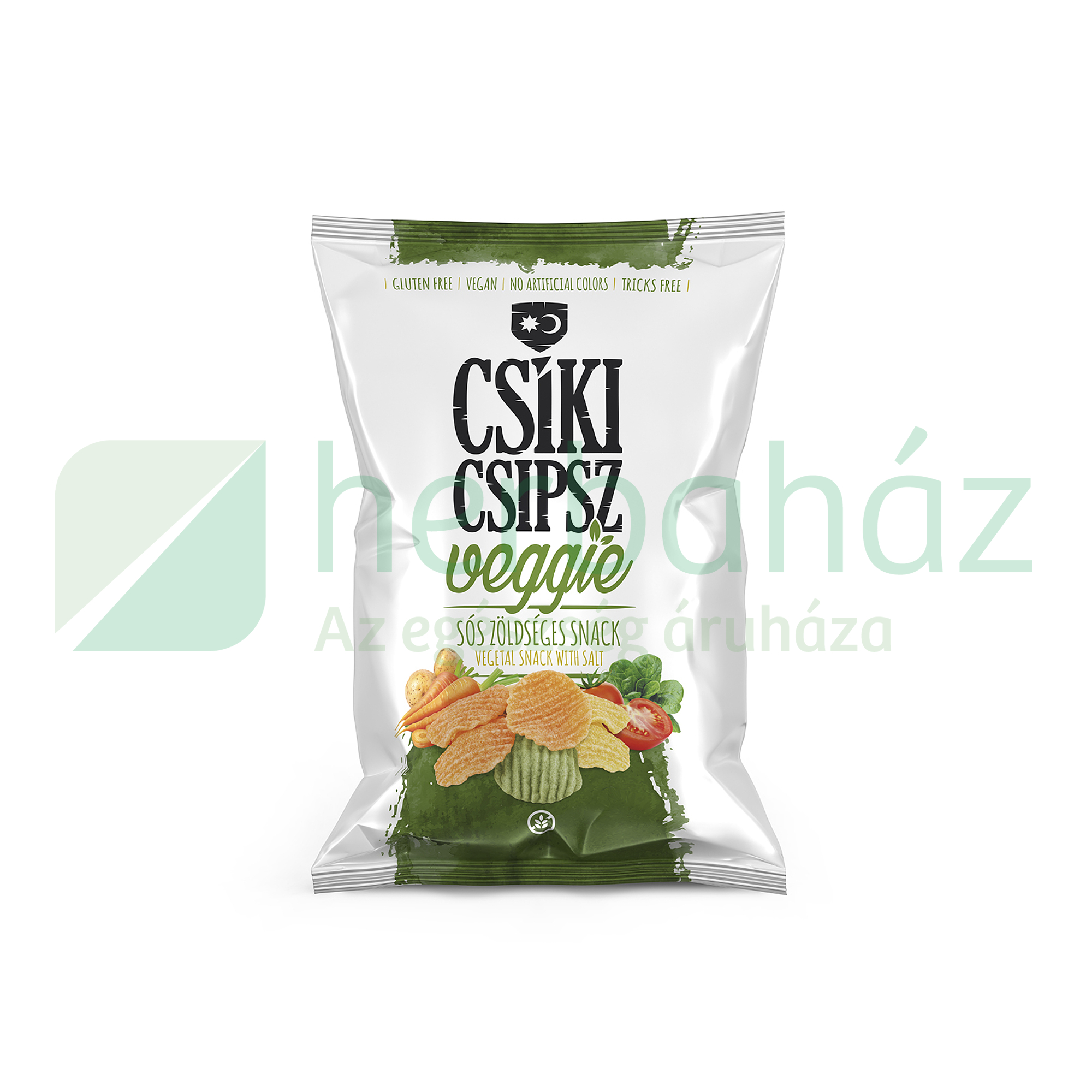 GLUTÉNMENTES CSÍKI CSIPSZ VEGGIE 40G