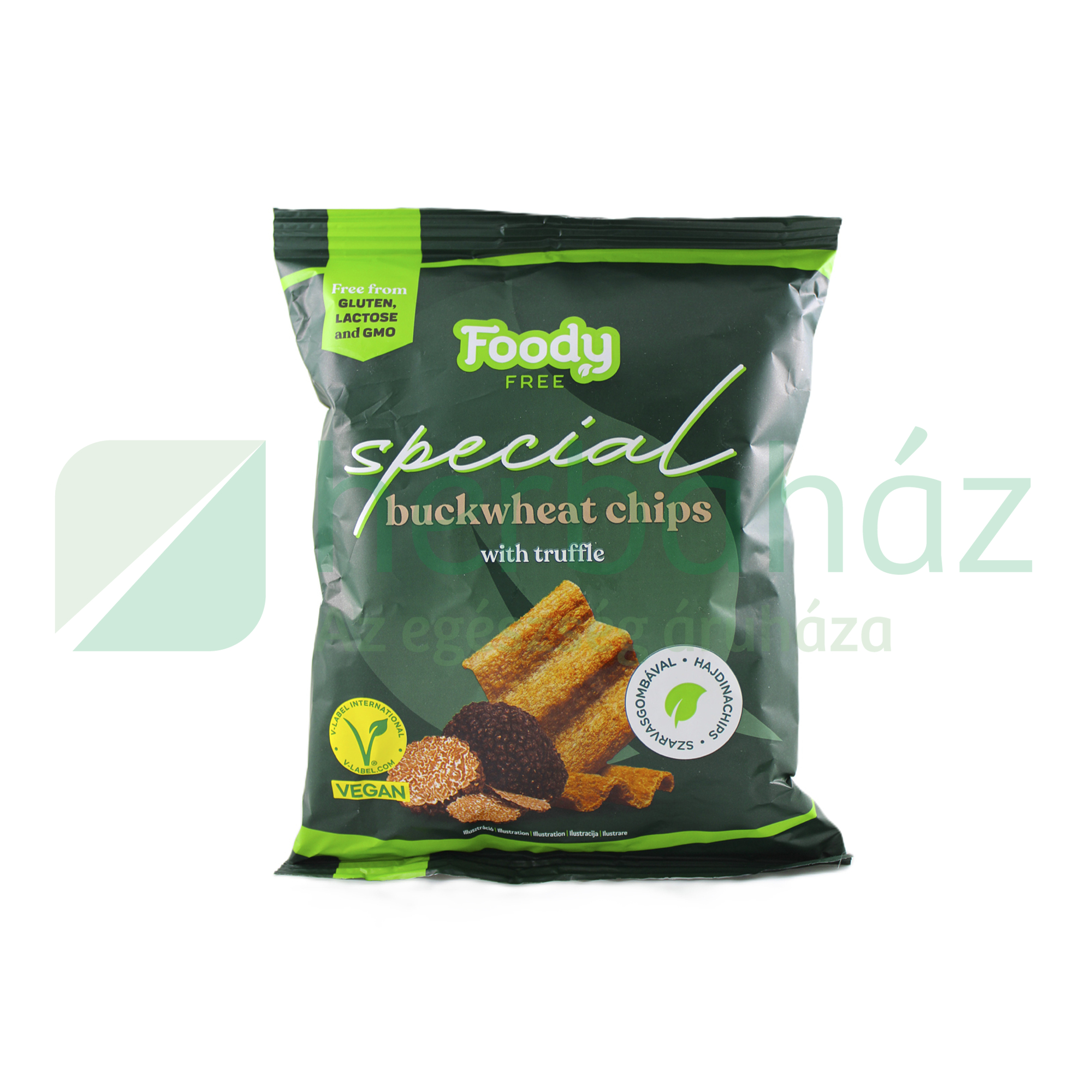 GLUTÉNMENTES FOODY FREE SPECIAL HAJDINACHIPS SZARVASGOMBÁVAL 45G