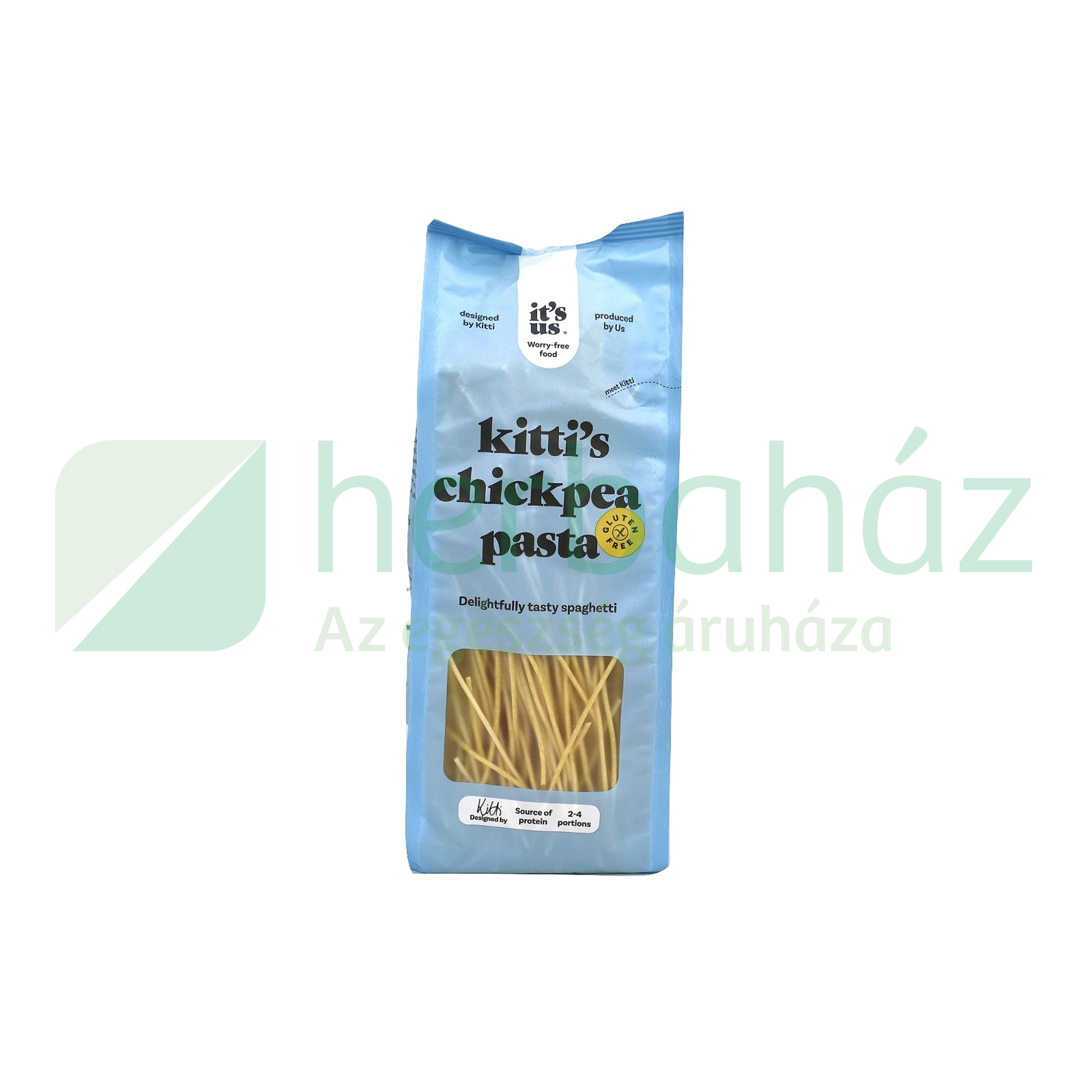 GLUTÉNMENTES ITS US KITTIS CSICSERIBORSÓ SPAGHETTI TÉSZTA 200G