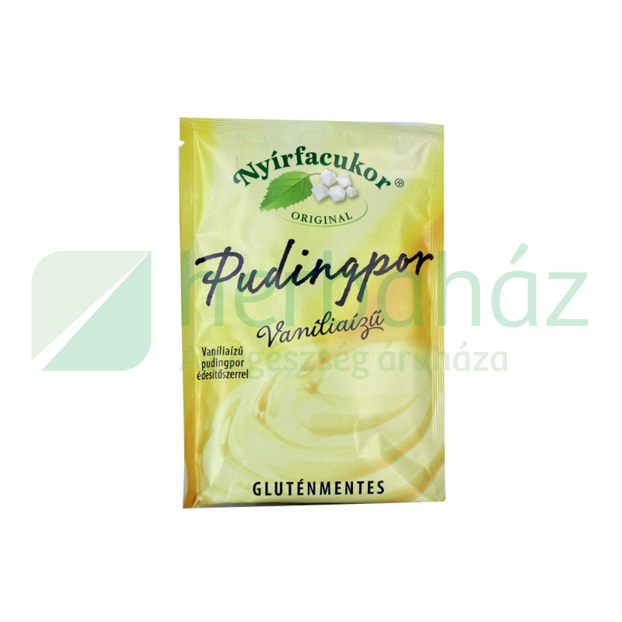 GLUTÉNMENTES VANÍLIA ÍZŰ PUDINGPOR XILITTEL 80G