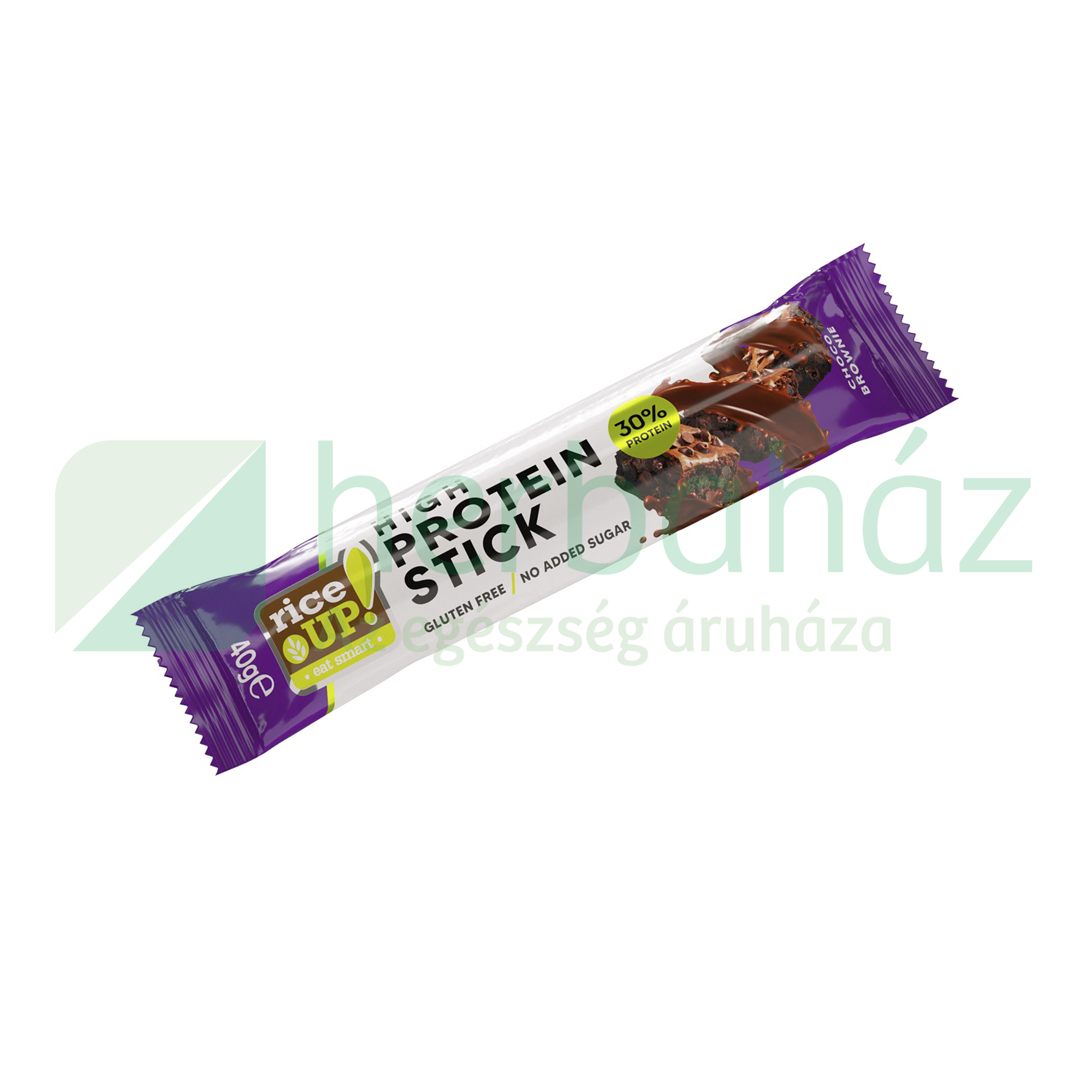 GLUTÉNMENTES RICE UP STICK FEHÉRJESZELET CSOKIS BROWNIE ÍZŰ HCN 40G