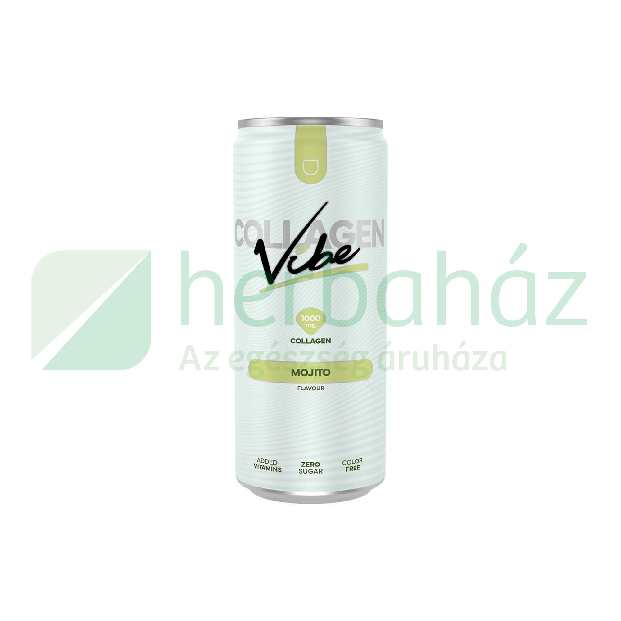 GM COLLAGEN VIBE MENTA-LIME ÍZŰ SZÉNSAVAS ÜDÍTŐITAL KOLLAGÉNNEL 330ML DRS+50FT BETÉTDÍJ