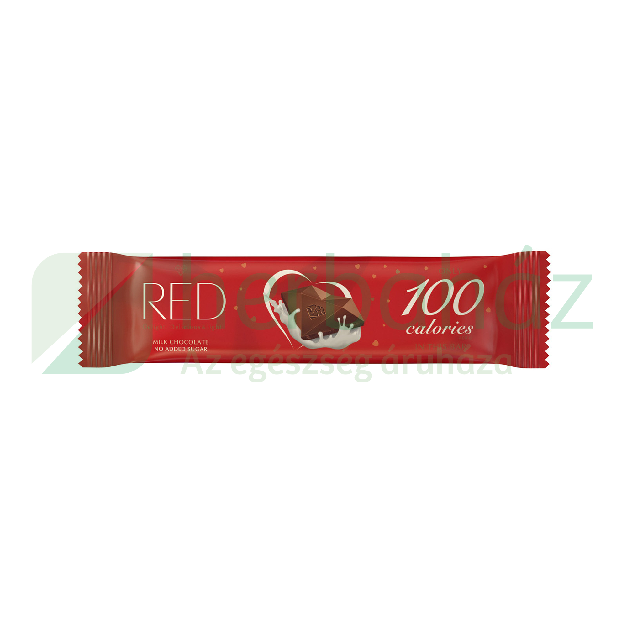 GM RED DELIGHT CSÖKKENTETT ENERGIATARTALMÚ TEJCSOKOLÁDÉ HCN 26G