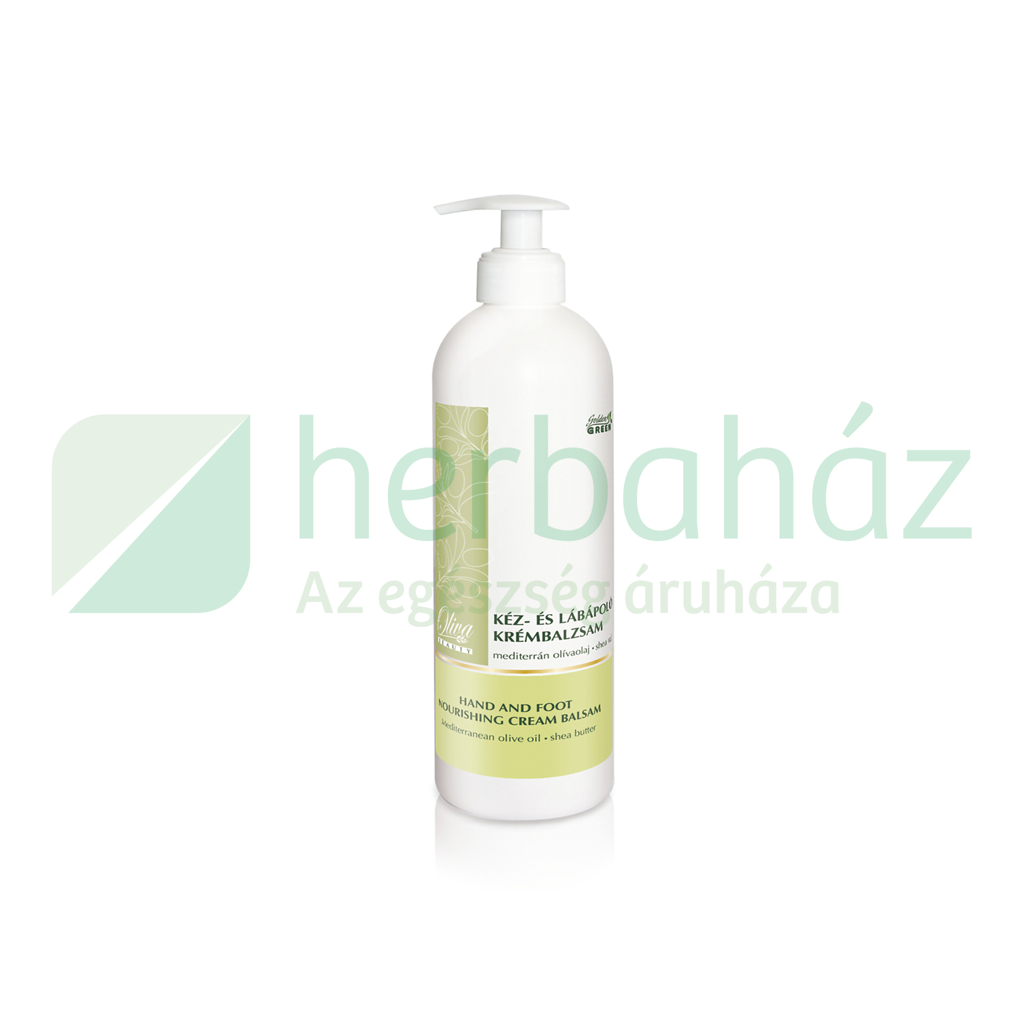 GOLDEN GREEN OLIVA BEAUTY KÉZ ÉS LÁBÁPOLÓ KRÉMBALZSAM 500ML