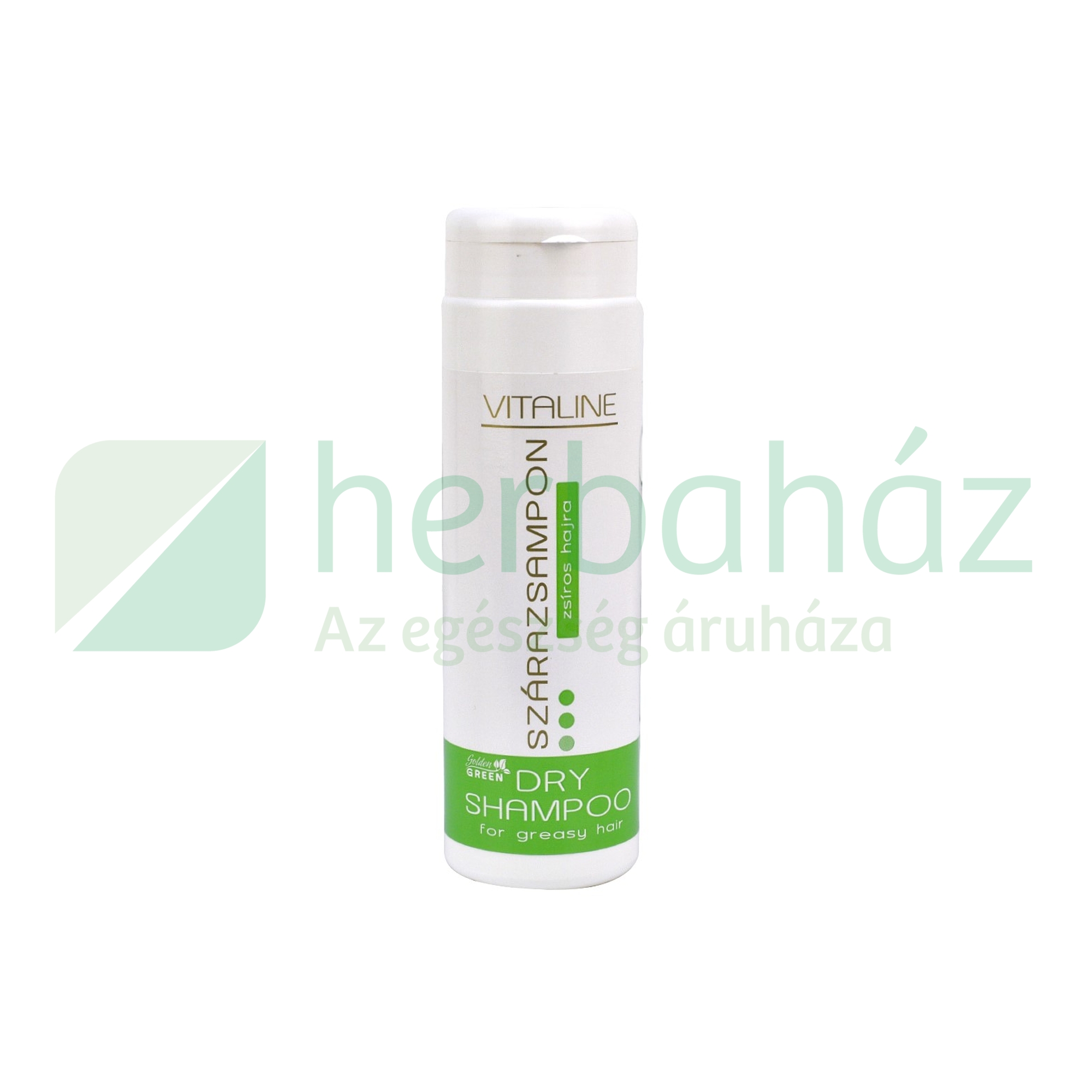 GOLDEN GREEN VITALINE SZÁRAZ SAMPON ZSÍROS HAJRA 100ML