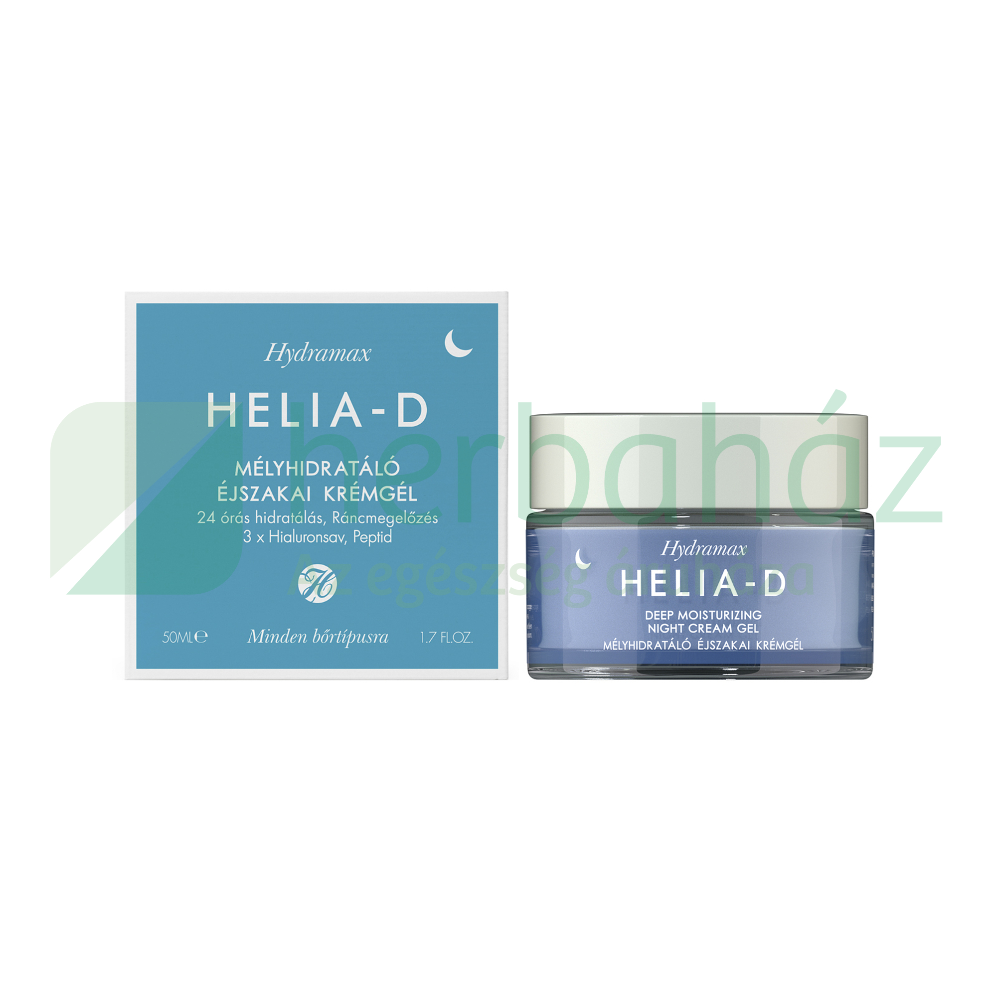 HELIA-D HYDRAMAX MÉLYHIDRATÁLÓ ÉJSZAKAI KRÉMGÉL 50ML