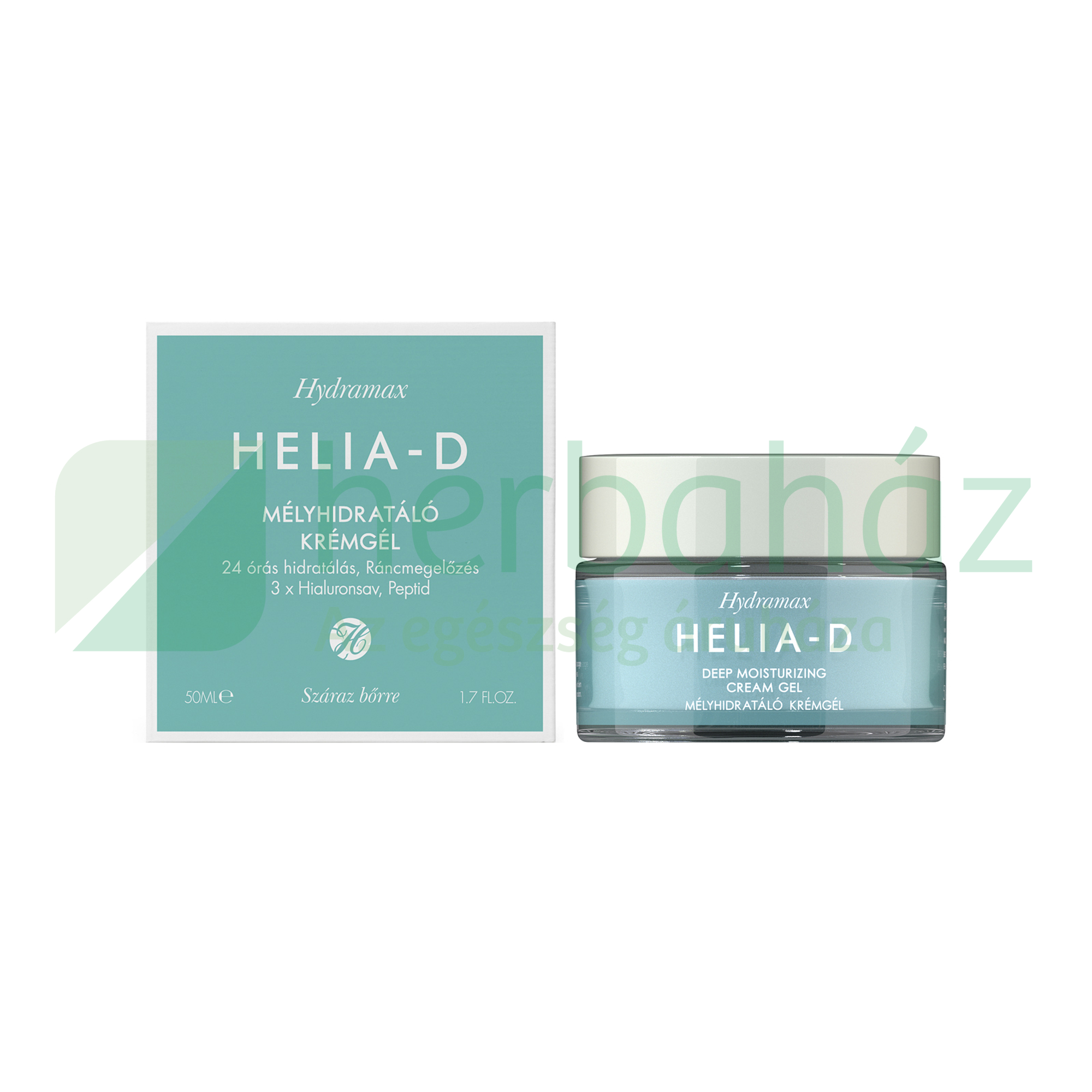 HELIA-D HYDRAMAX MÉLYHIDRATÁLÓ KRÉMGÉL SZÁRAZ BŐRRE 50ML