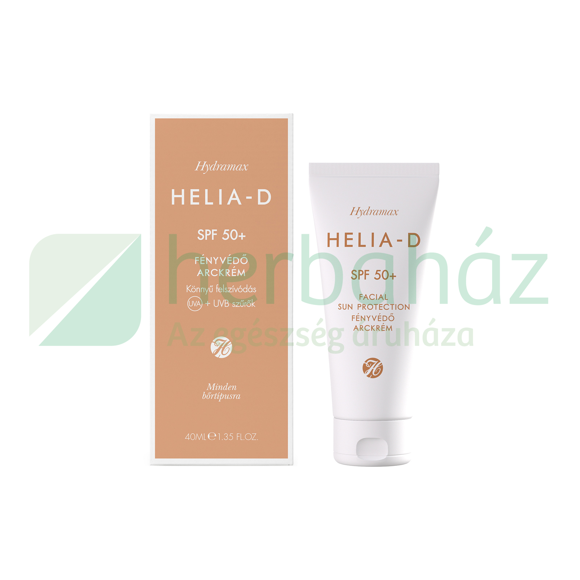 HELIA-D HYDRAMAX SPF50+ FÉNYVÉDŐ ARCKRÉM 40ML