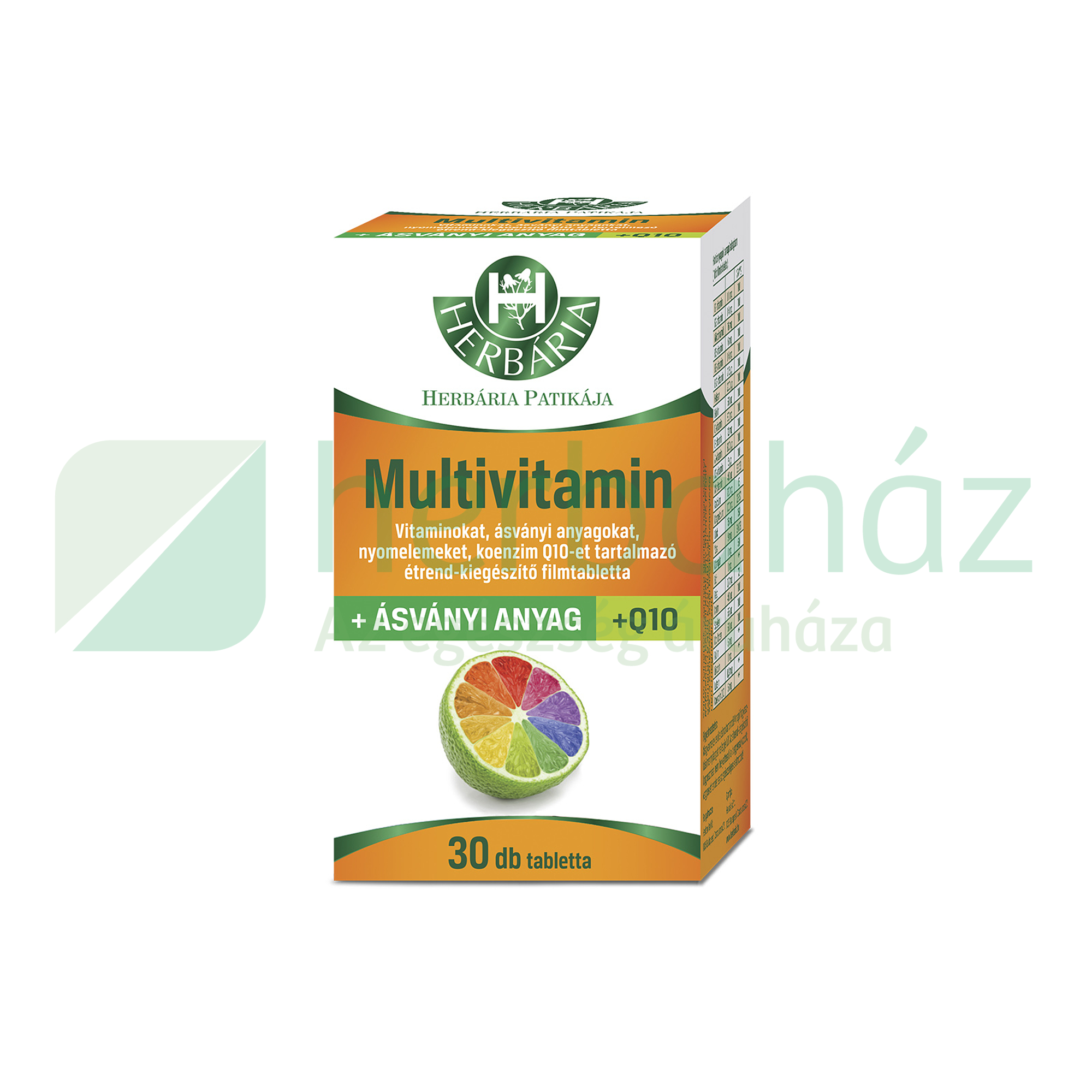 HERBÁRIA MULTIVITAMIN ÁSVÁNYIANYAG FILMTABLETTA 30DB