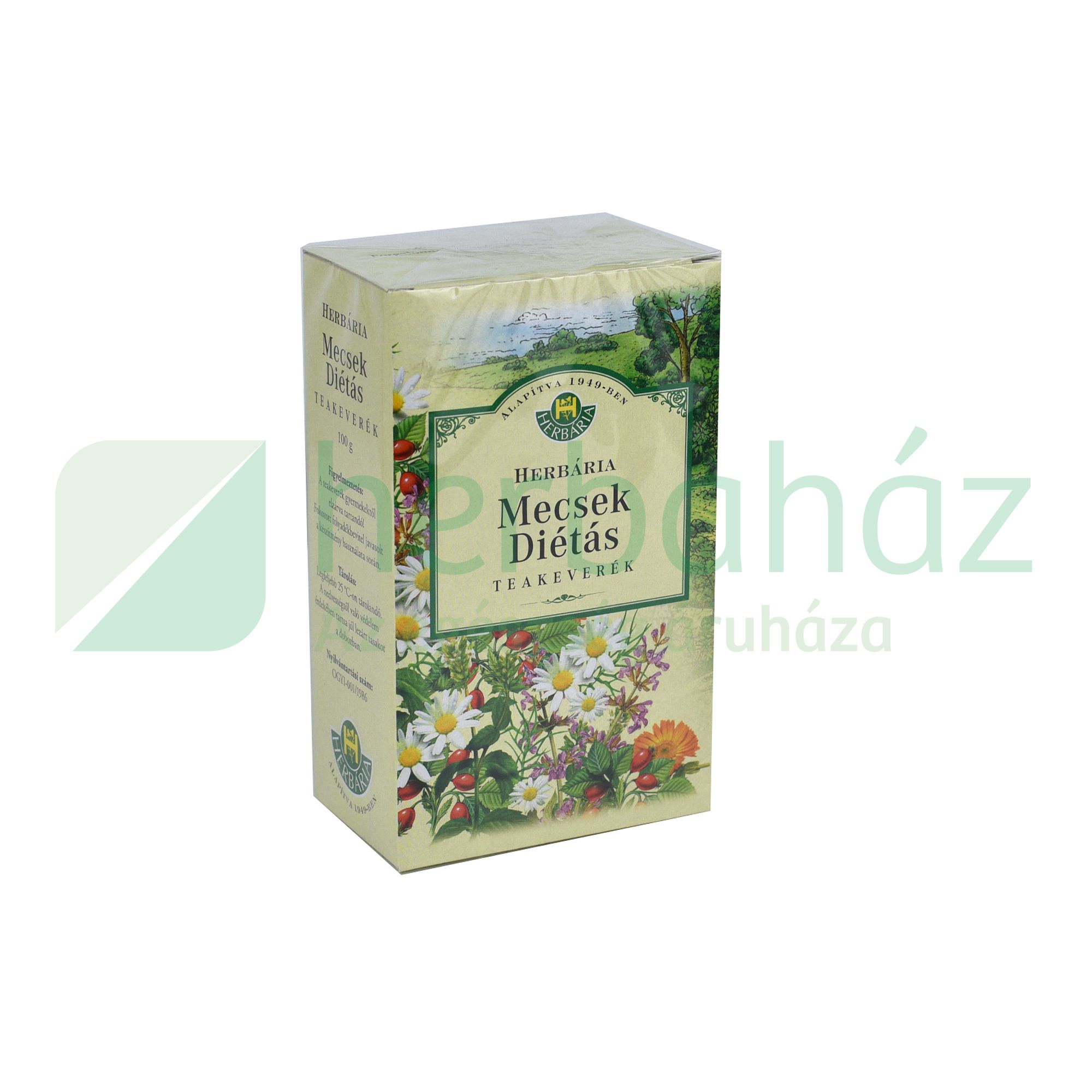 HERBÁRIA TEAKEVERÉK MECSEK DIÉTÁS 100G