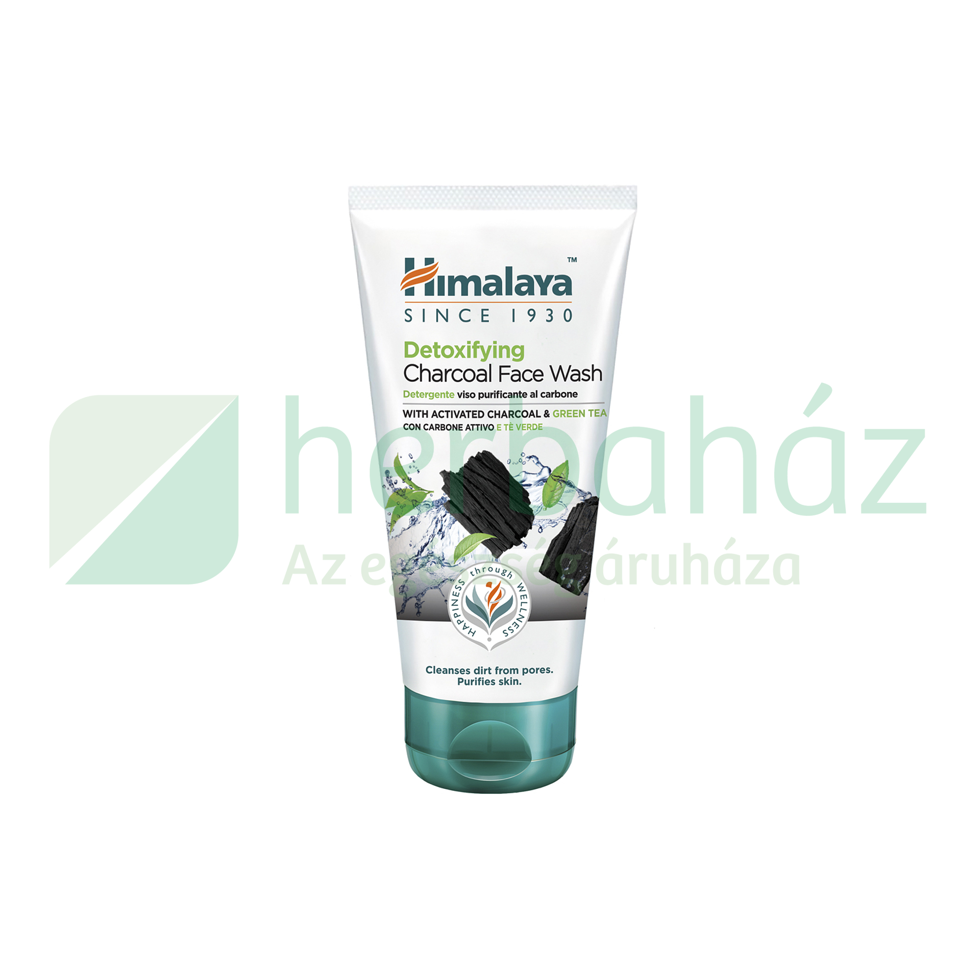 HIMALAYA MÉREGTELENÍTŐ ARCRADÍR AKTÍV SZÉNNEL ÉS ZÖLD TEÁVAL 75ML