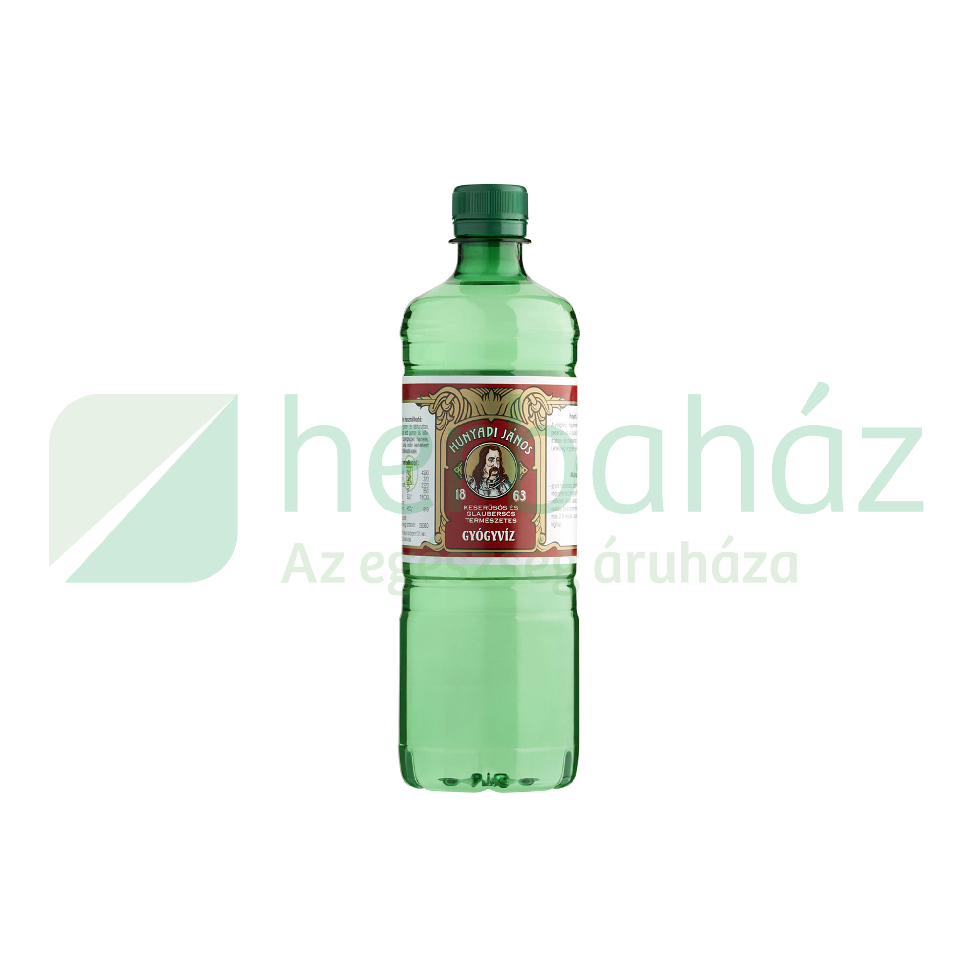 HUNYADI JÁNOS GYÓGYVÍZ 700ML DRS+50FT BETÉTDÍJ