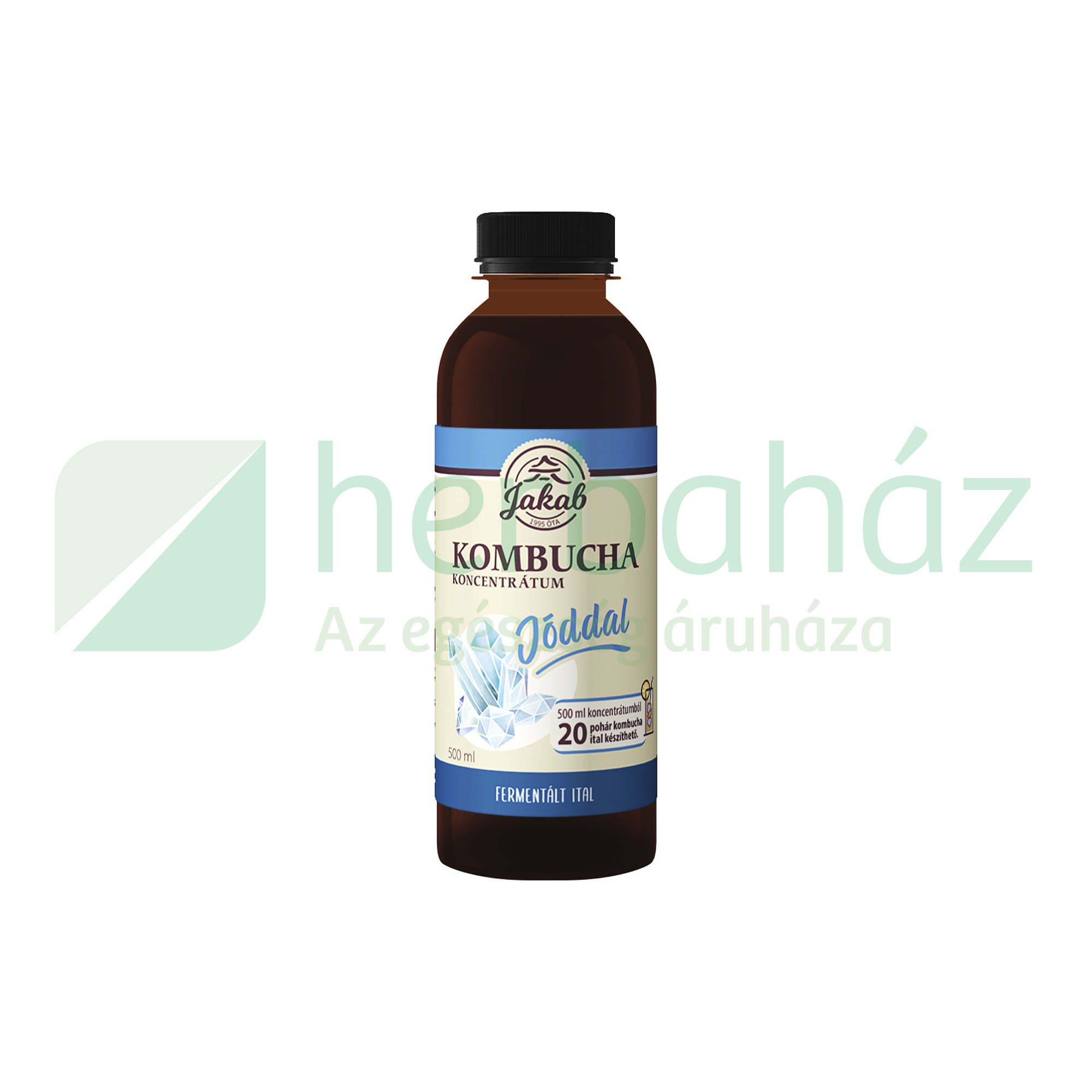 JAKAB KOMBUCHA KONCENTRÁTUM JÓDDAL 500ML DRS+50FT BETÉTDÍJ