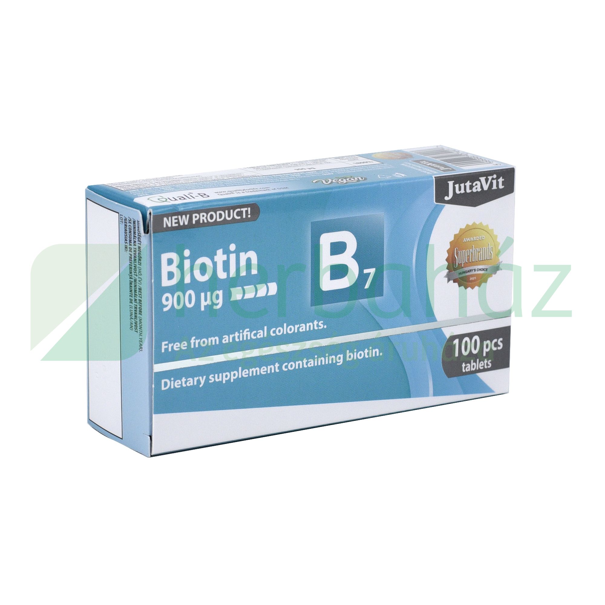 JUTAVIT BIOTIN 900mmg 100DB