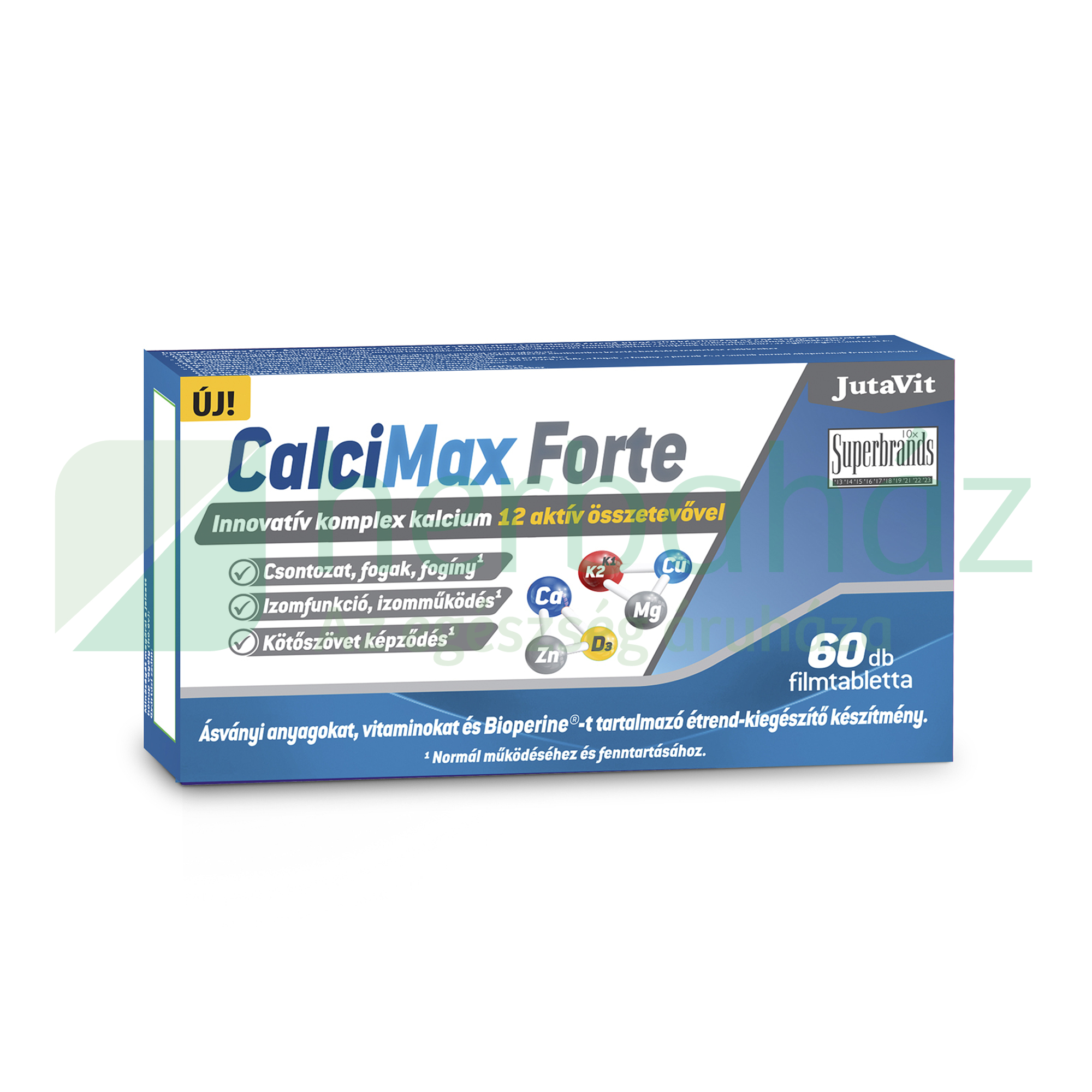 JUTAVIT CALCI MAX FORTE KOMPLEX KALCIUM 60DB