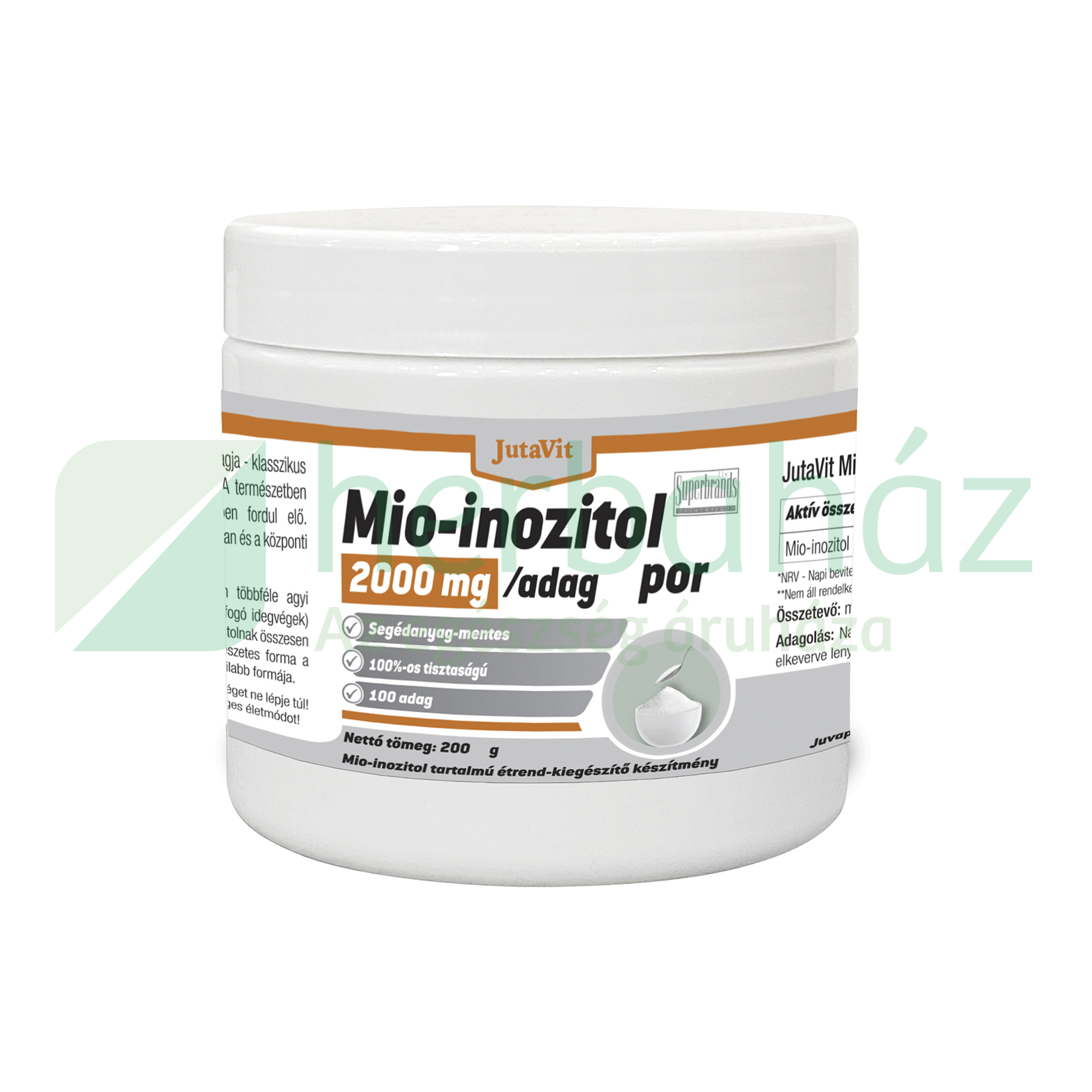 JUTAVIT MIO-INOZITOL 2000MG POR 200G