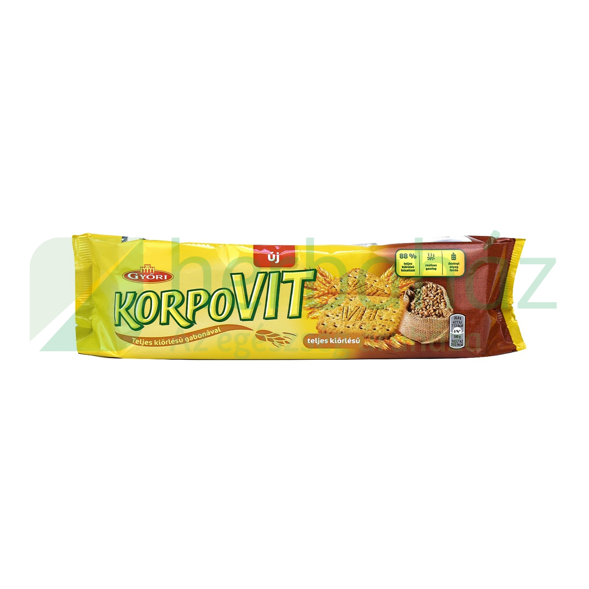 KORPOVIT KEKSZ TELJES KIÖRLÉSŰ 174G