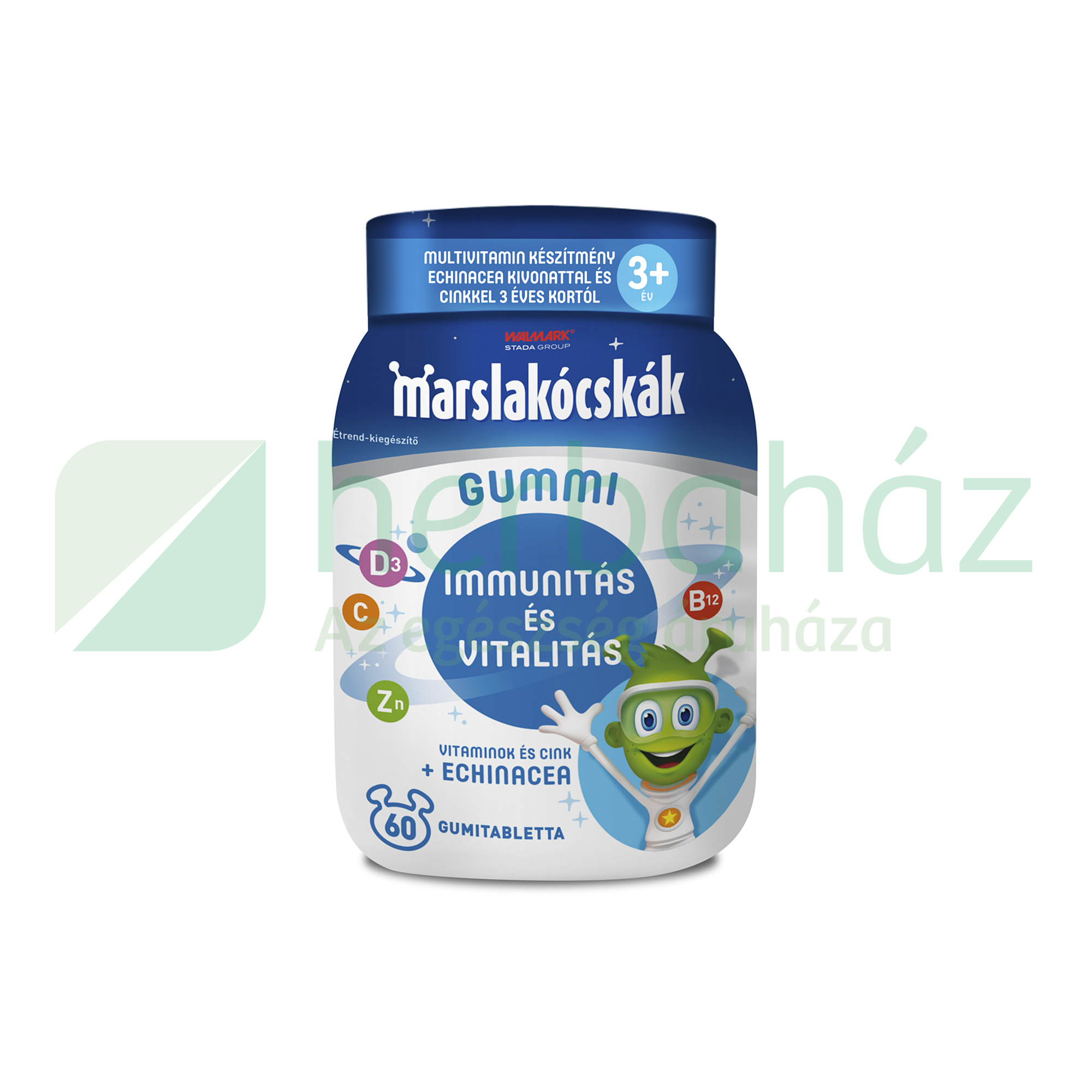 MARSLAKÓCSKÁK GUMIVITAMIN ECHINACEÁVAL 60DB