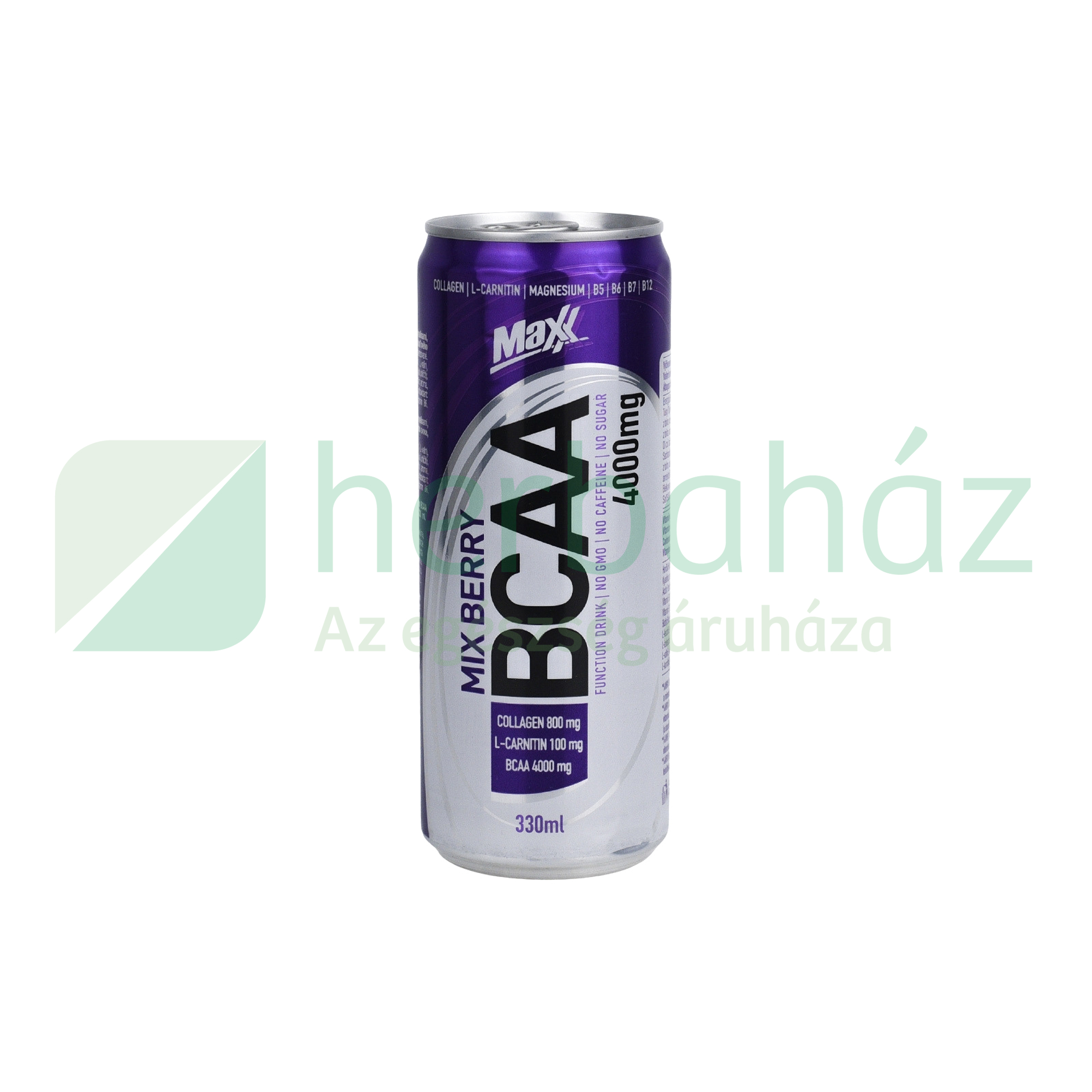 MAXX BCAA BOGYÓS GYÜMÖLCS ÍZŰ SZÉNSAVAS ÜDITŐITAL 330ML