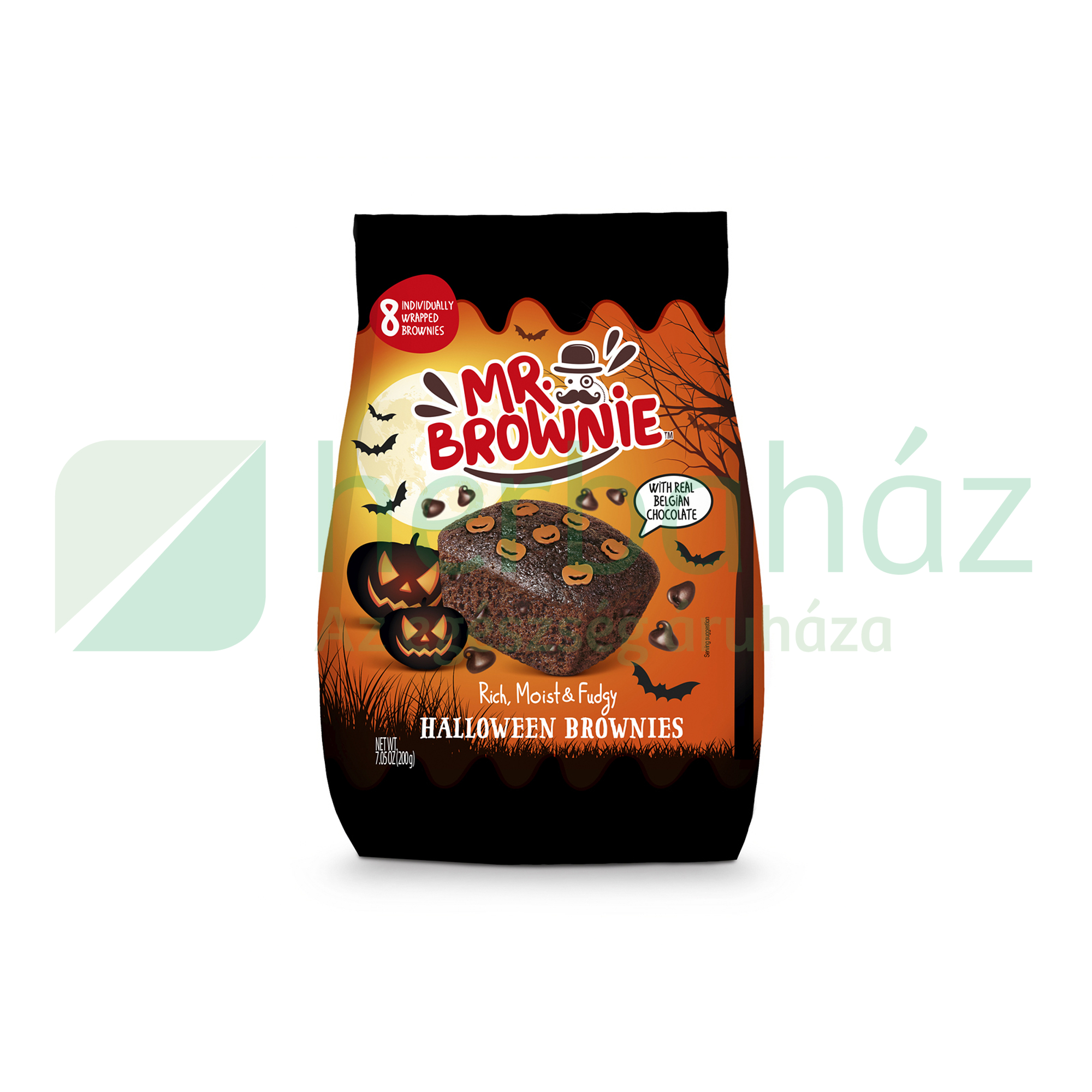 MR. BROWNIE HALLOWEEN KIADÁS BELGA CSOKIS BROWNIES 200G