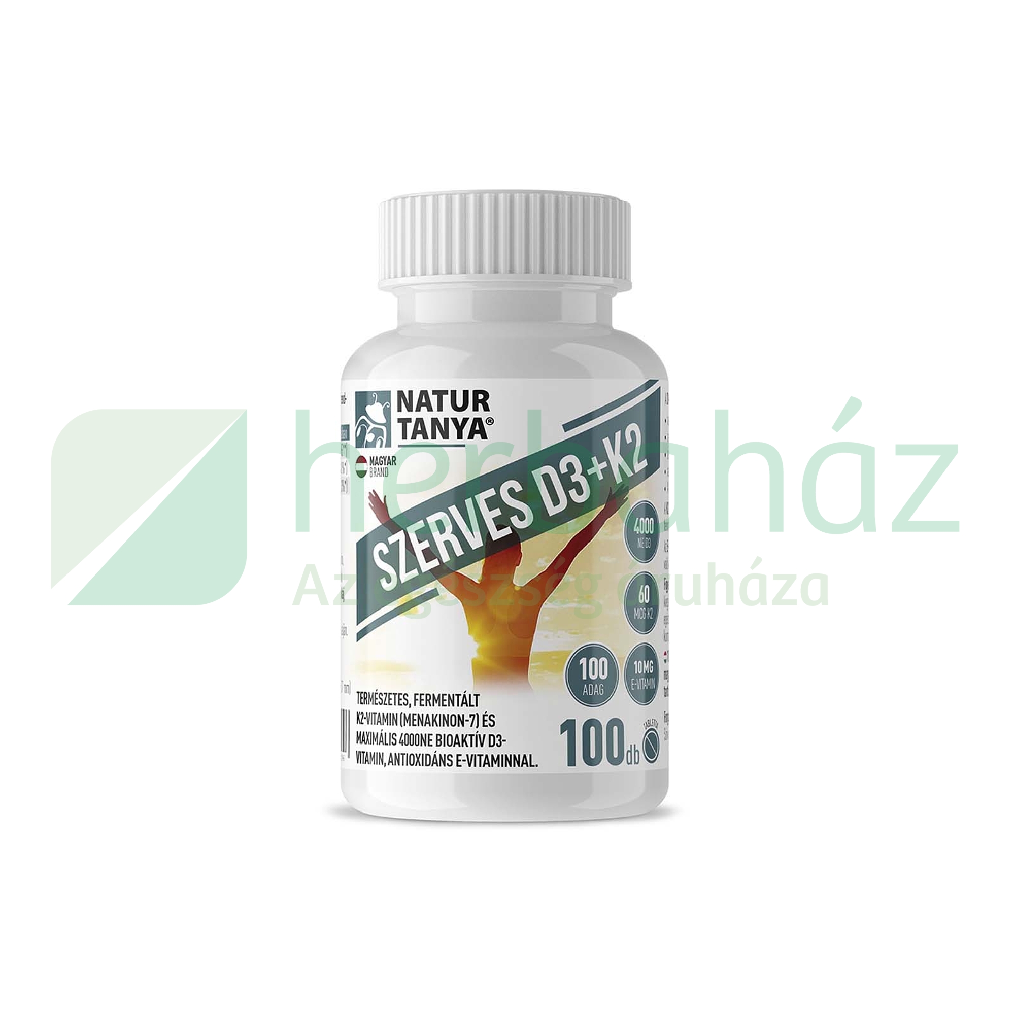 NATUR TANYA SZERVES D3 4000NE ÉS K2 40MCG VITAMIN 100DB