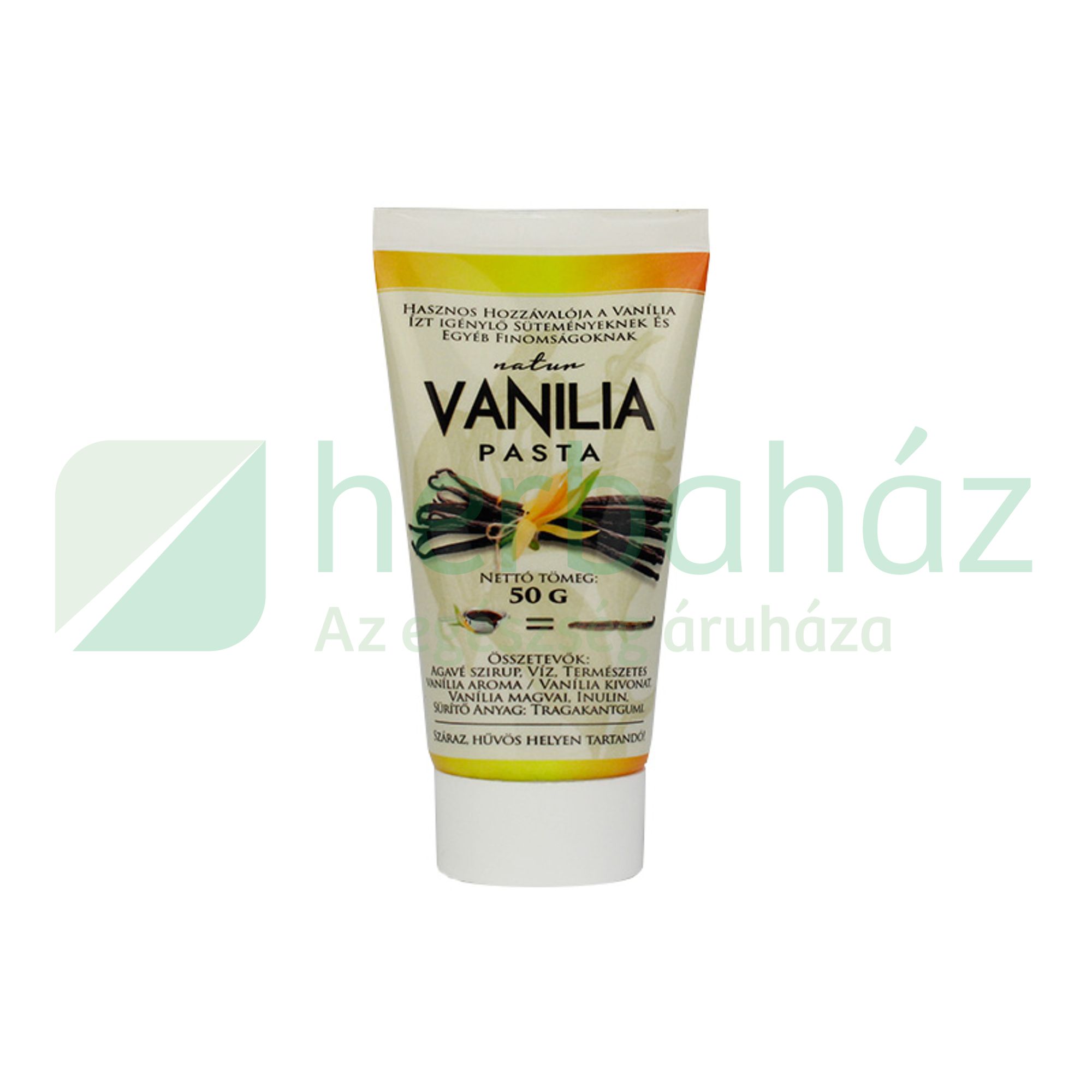 NATUR VANÍLIA PASZTA 50G