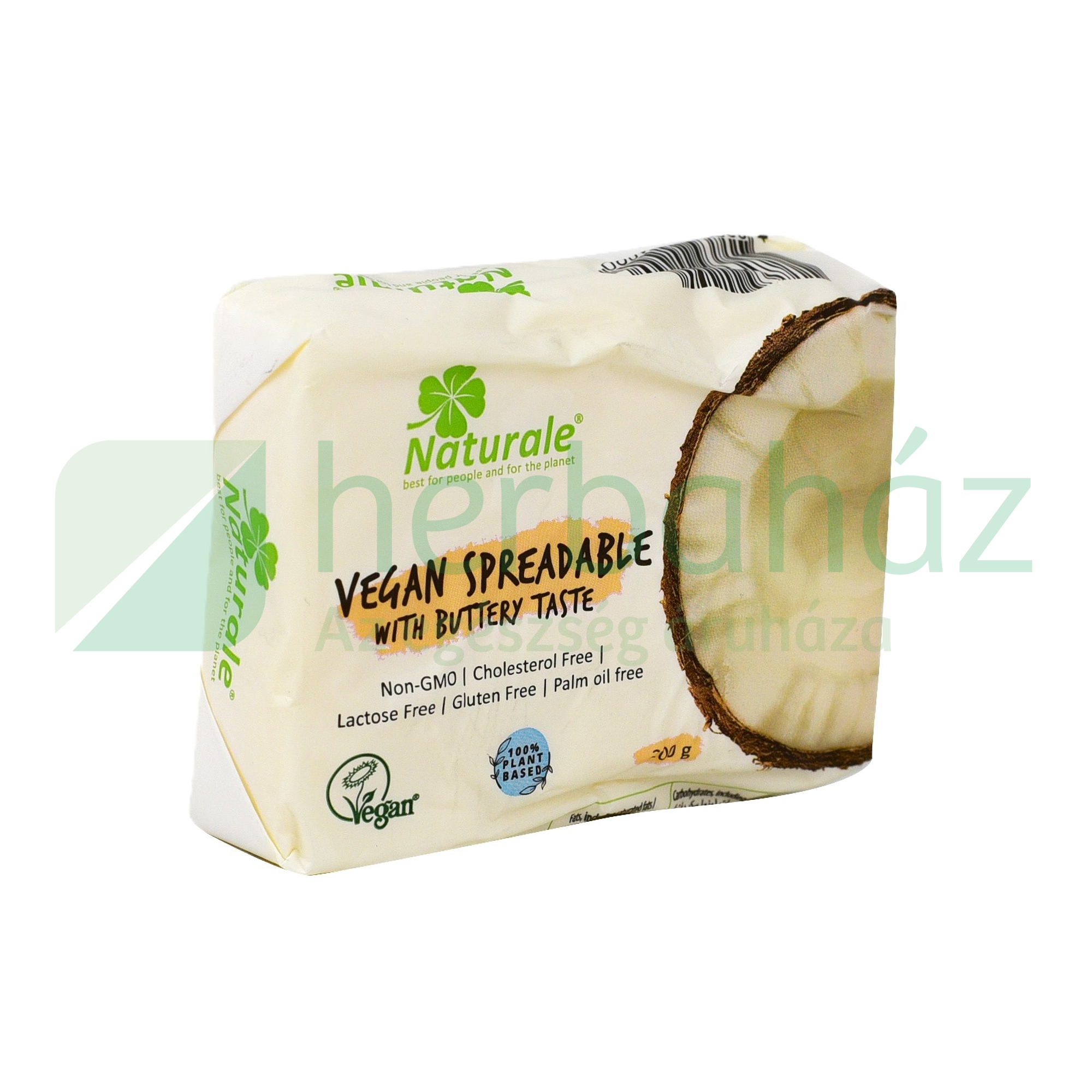 NATURALE VEGÁN NÖVÉNYI ALAPÚ KENHETŐ KÉSZÍTMÉNY VAJ ÍZŰ 200G [H]