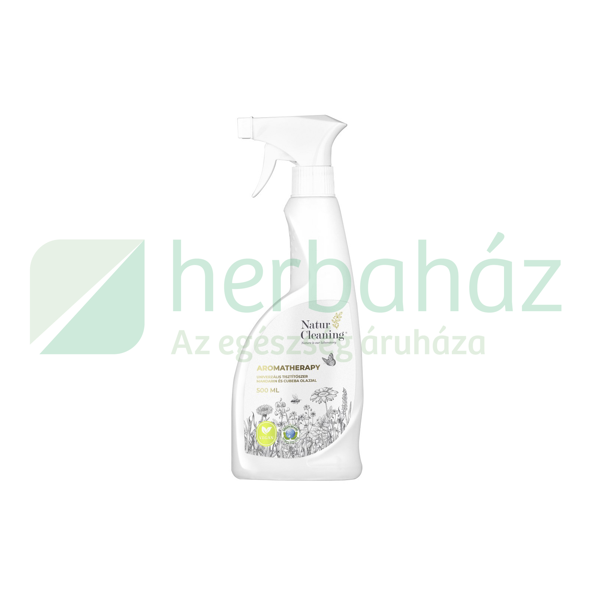 NATURCLEANING AROMATERÁPIÁS TISZTÍTÓSZER MANDARIN ÉS CUBEBA OLAJJAL 500ML