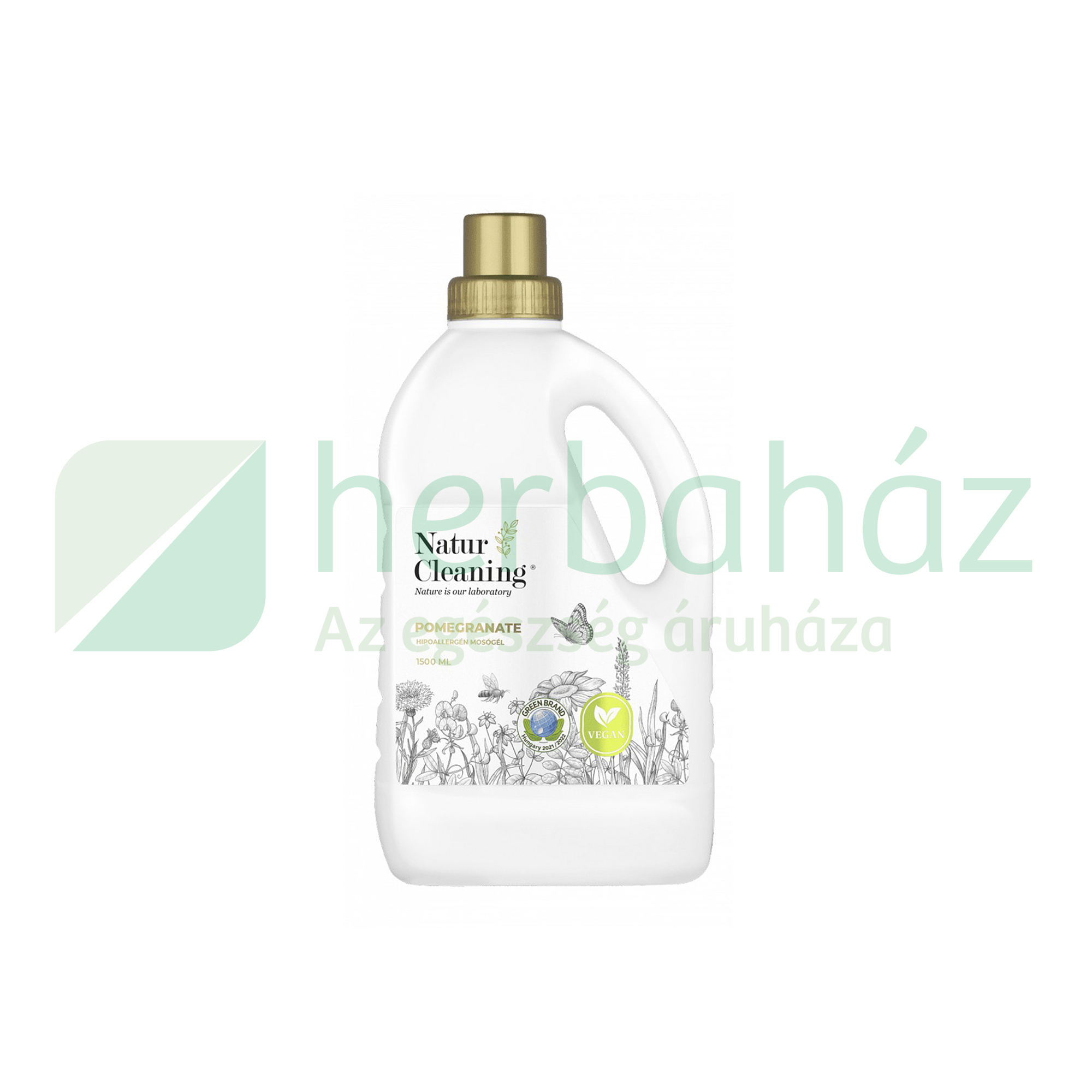 NATURCLEANING HIPOALLERGÉN MOSÓGÉL GRÁNÁTALMA 1500ML