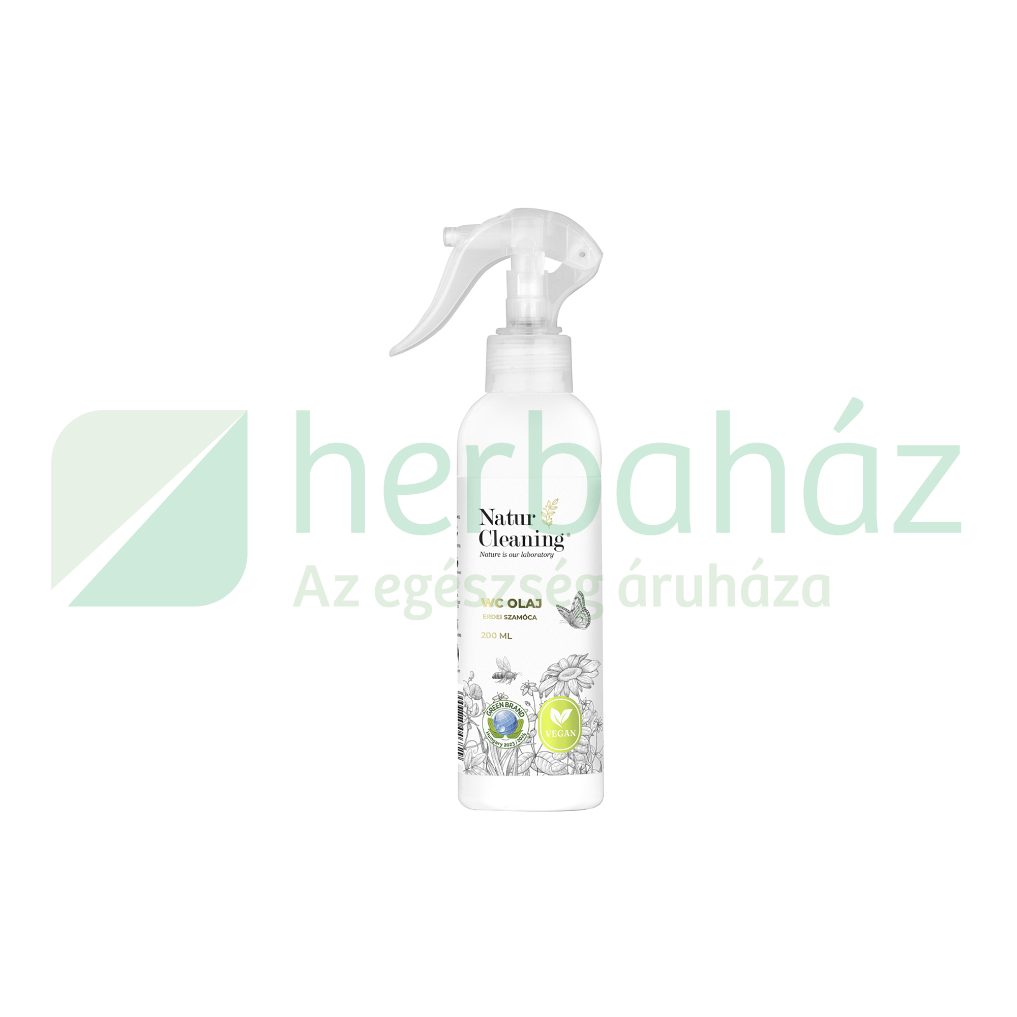 NATURCLEANING WC OLAJ ERDEI SZAMÓCA ILLATTAL 200ML