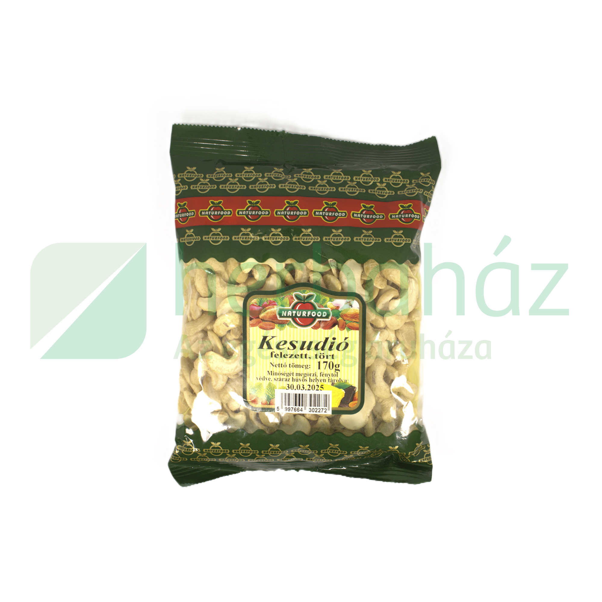 NATURFOOD KESUDIÓ FELEZETT, TÖRT 170G